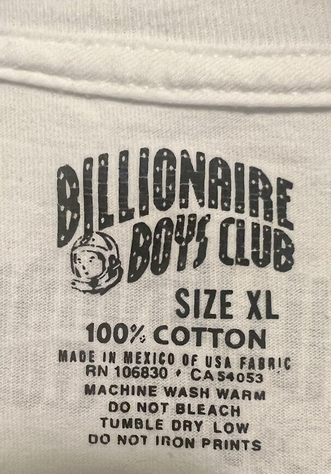 Billionaire Boys Club Billionaire Boys Club white tee pink/silver logo tee Size US XL / EU 56 / 4 - 3 Thumbnail
