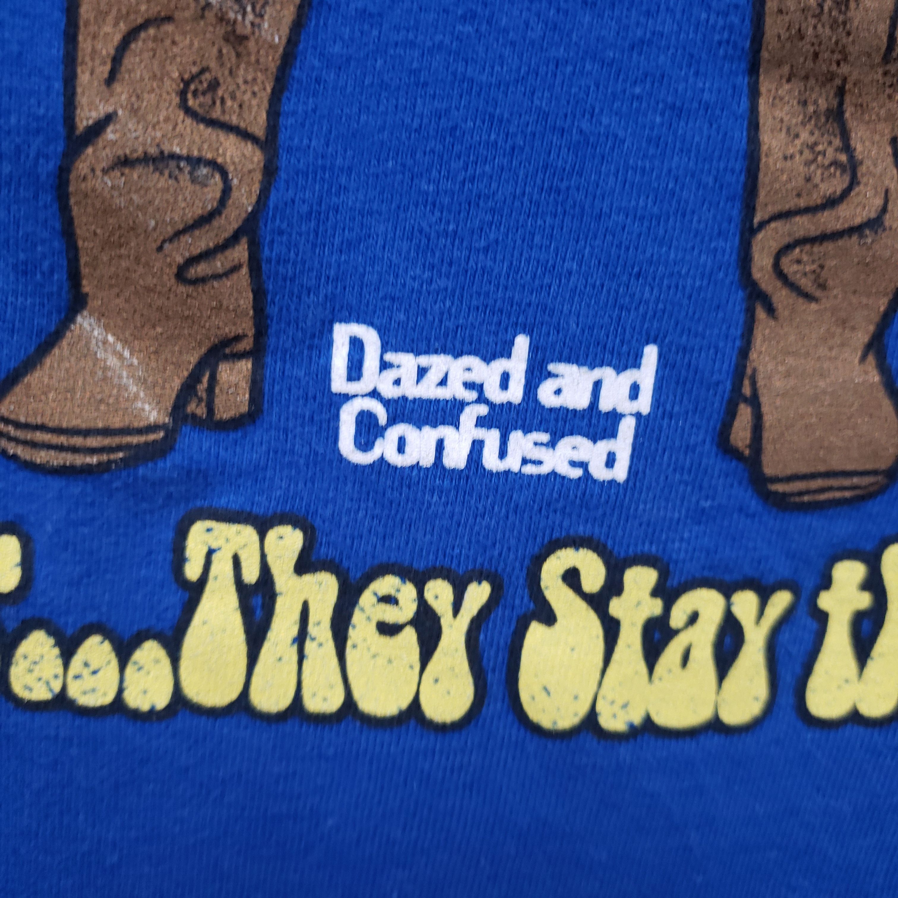 Vintage Vintage Dazed & Confused Movie Promo Graphic T-Shirt Size US XXL / EU 58 / 5 - 5 Thumbnail