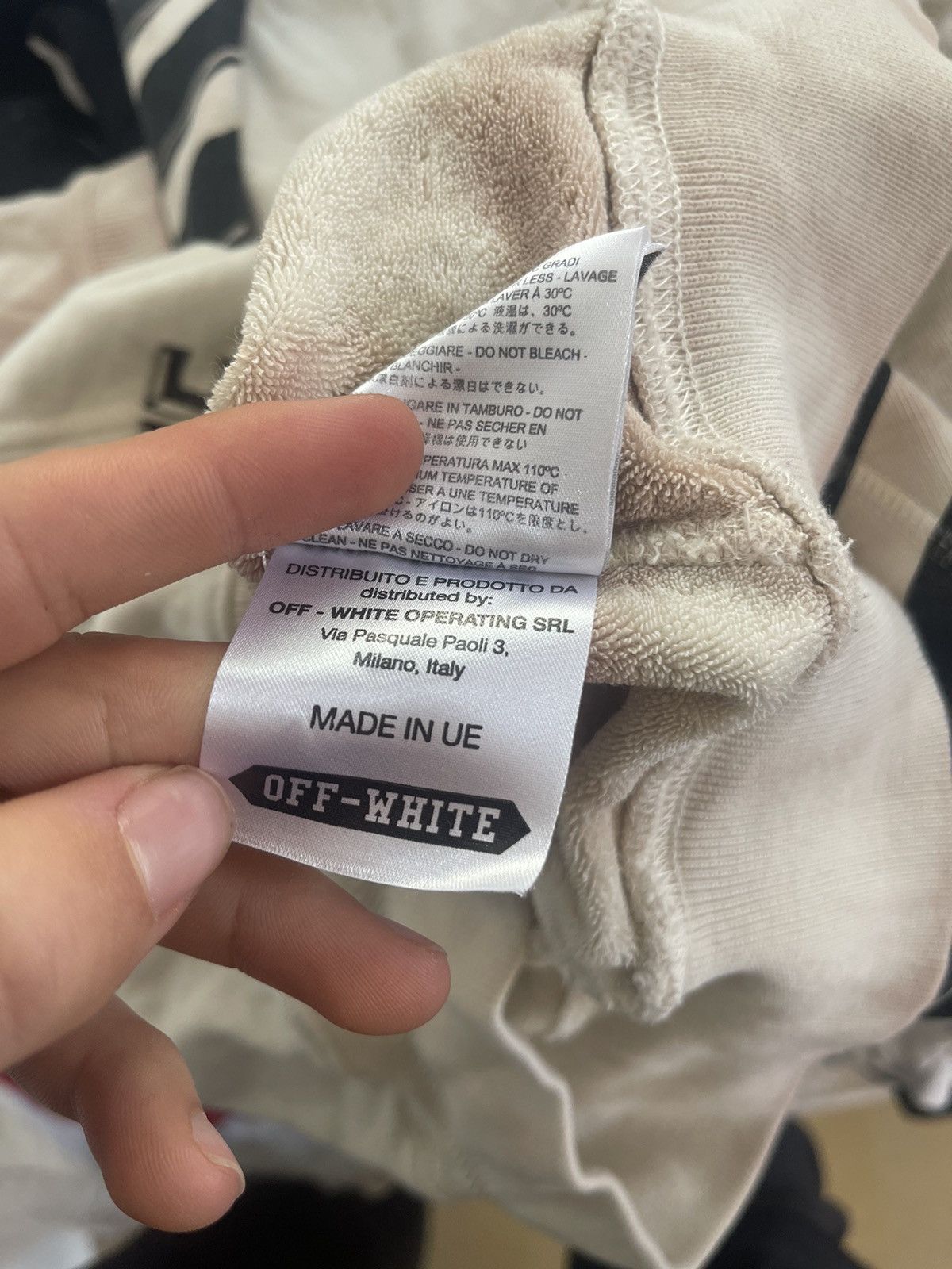 Off-White Off white Tie Dye 3D sweatshirt Size US M / EU 48-50 / 2 - 19 Thumbnail