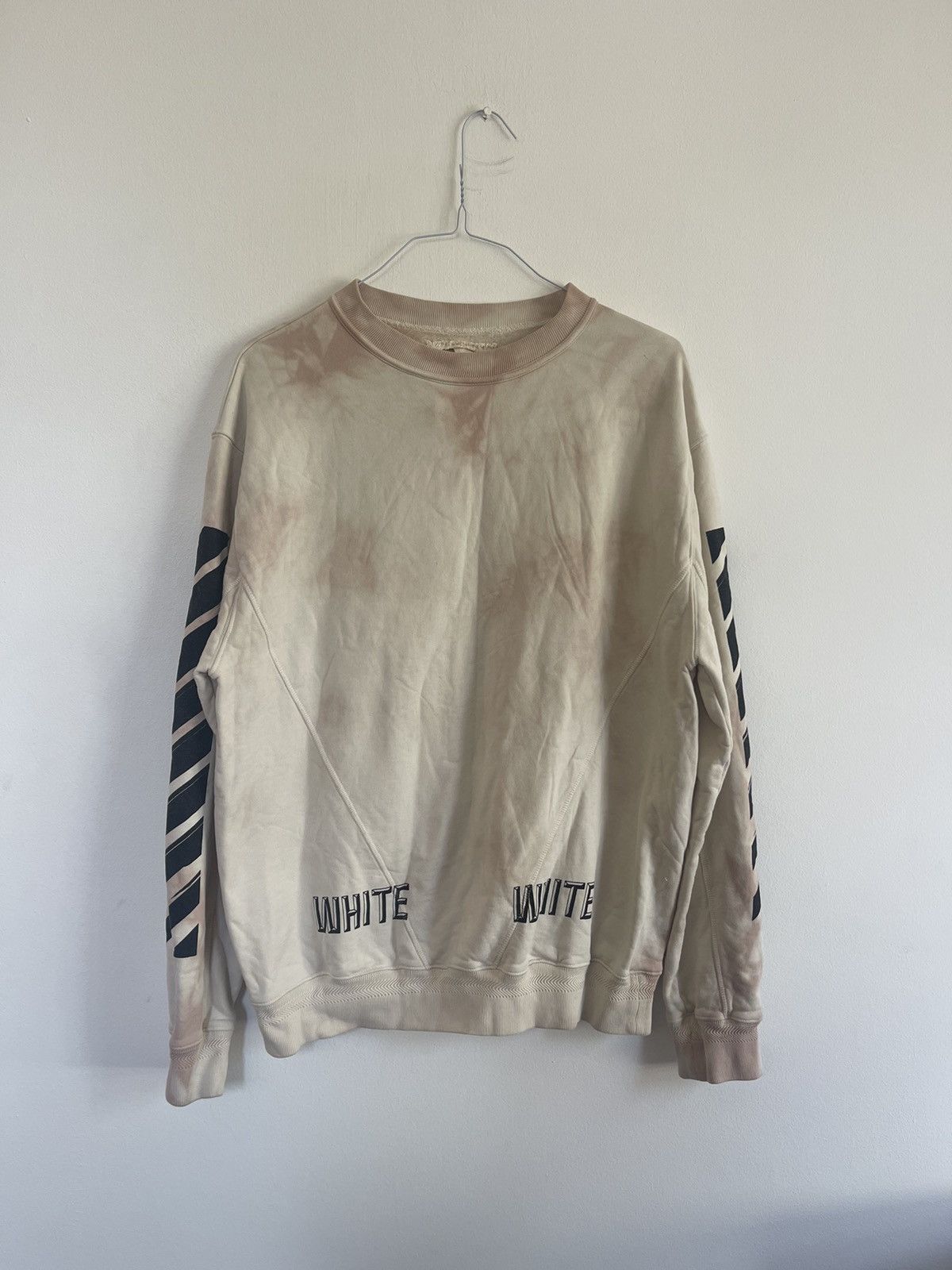 Off-White Off white Tie Dye 3D sweatshirt Size US M / EU 48-50 / 2 - 3 Thumbnail