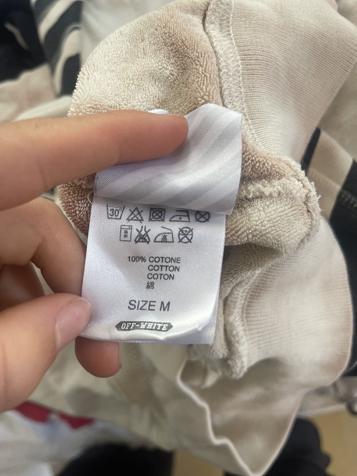 Off-White Off white Tie Dye 3D sweatshirt Size US M / EU 48-50 / 2 - 18 Thumbnail