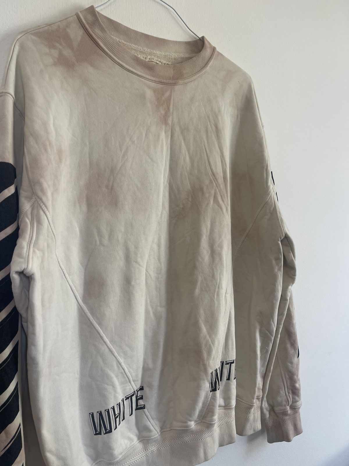 Off-White Off white Tie Dye 3D sweatshirt Size US M / EU 48-50 / 2 - 8 Thumbnail