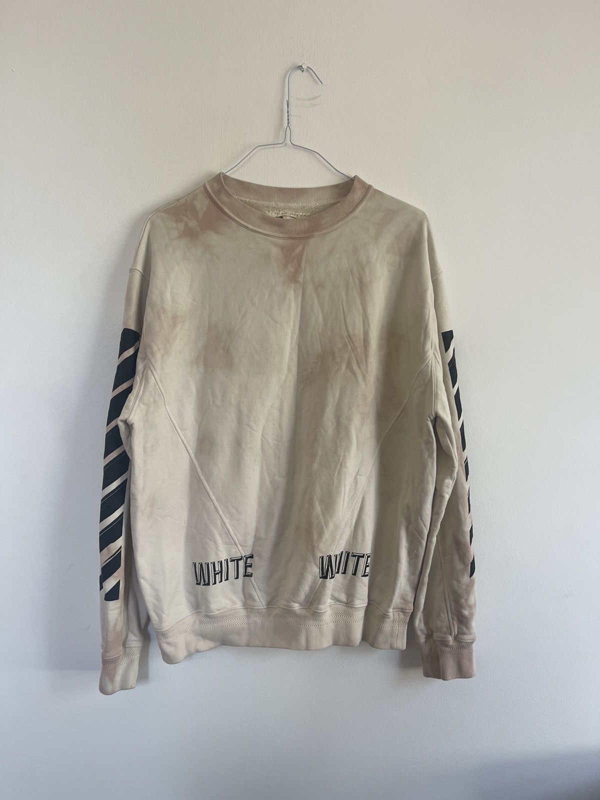 Off-White Off white Tie Dye 3D sweatshirt Size US M / EU 48-50 / 2 - 5 Thumbnail