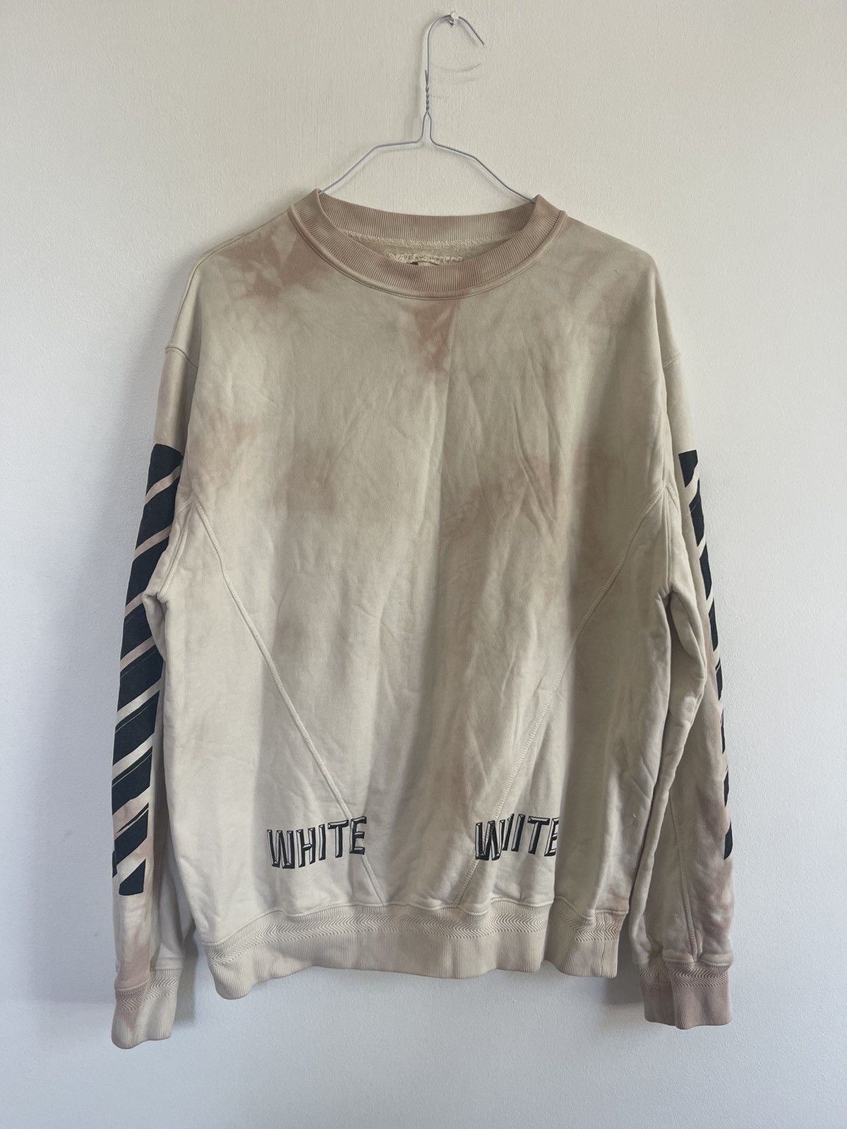 Off-White Off white Tie Dye 3D sweatshirt Size US M / EU 48-50 / 2 - 6 Thumbnail