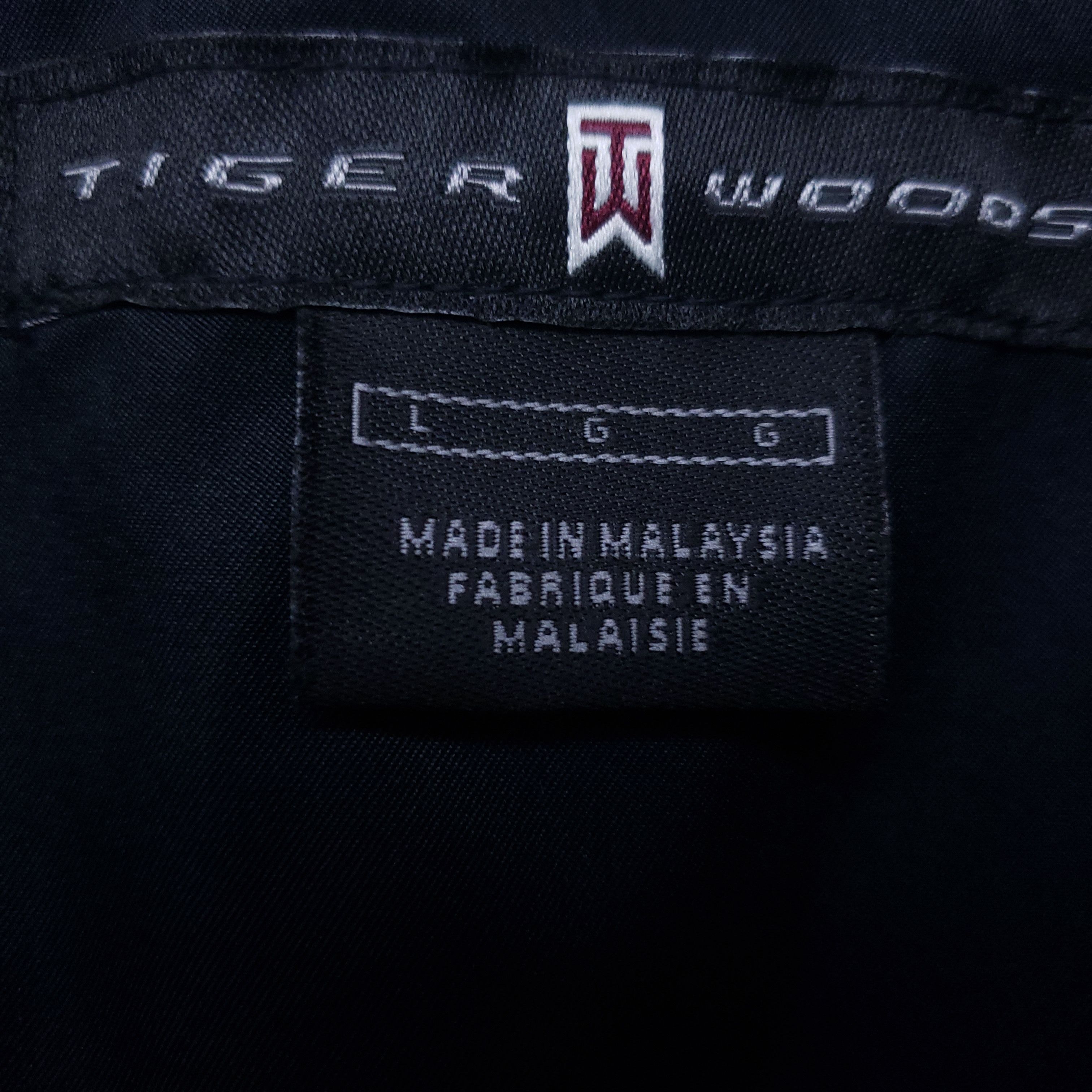 Nike × Tiger Woods × Vintage Vintage Tiger Woods Nike Golf 1/4 Zip-Up Jacket Size US L / EU 52-54 / 3 - 4 Thumbnail