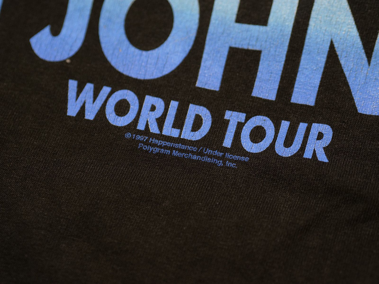 Band Tees Official Elton John vintage world tour 1997 t-shirt Size US XL / EU 56 / 4 - 6 Thumbnail