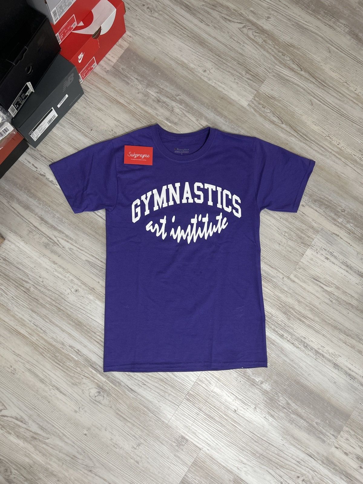 Champion Virgil Abloh Brooklyn Museum Gymnastics Institute Tee Size US S / EU 44-46 / 1 - 2 Thumbnail