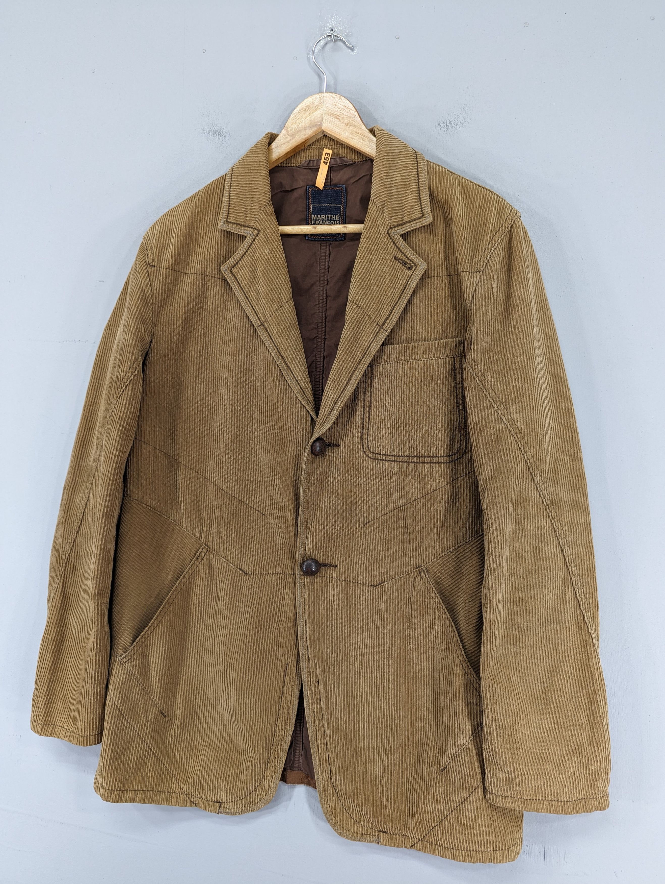 Marithe + Francois Girbaud 🔥RARE🔥Marithe Francois Girbaud Corduroy Blazer Jacket Size US M / EU 48-50 / 2 - 3 Thumbnail