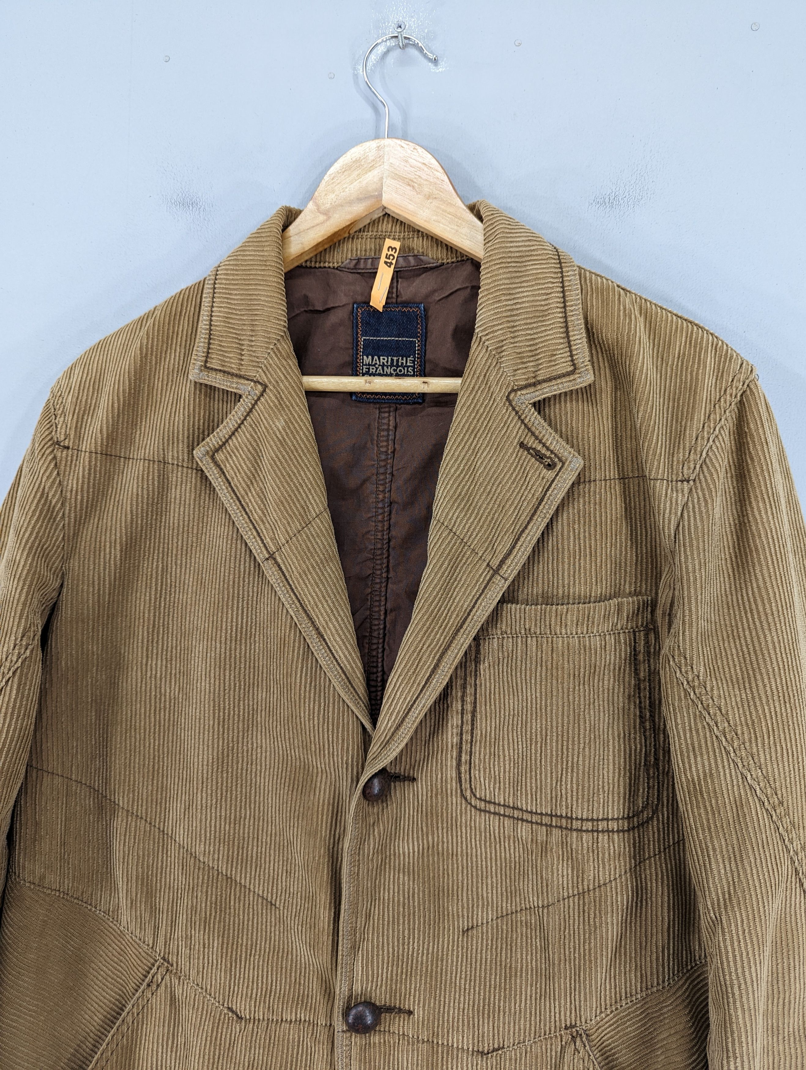 Marithe + Francois Girbaud 🔥RARE🔥Marithe Francois Girbaud Corduroy Blazer Jacket Size US M / EU 48-50 / 2 - 4 Thumbnail