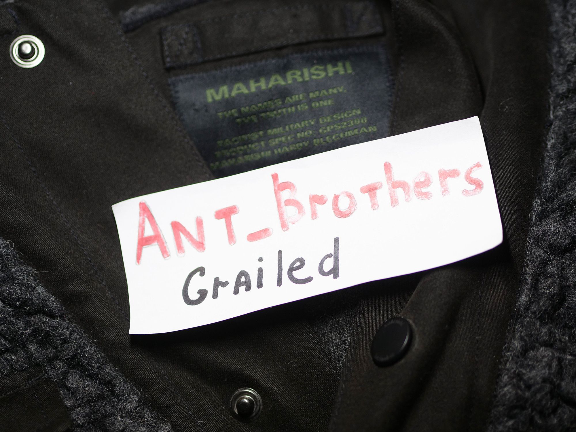 Maharishi Maharishi wool anorak jacket Size US M / EU 48-50 / 2 - 8 Thumbnail