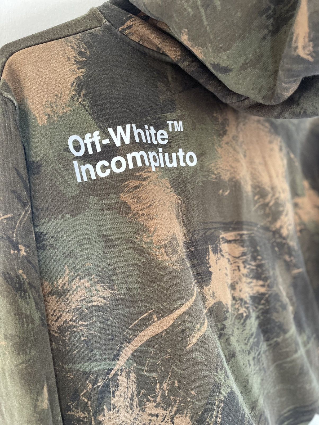 Off-White Off white camouflage zip up sweatshirt Size US S / EU 44-46 / 1 - 14 Thumbnail