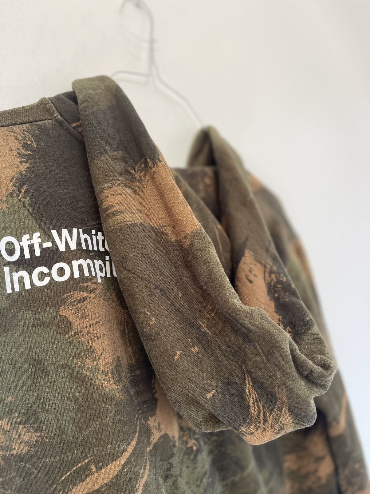 Off-White Off white camouflage zip up sweatshirt Size US S / EU 44-46 / 1 - 16 Thumbnail