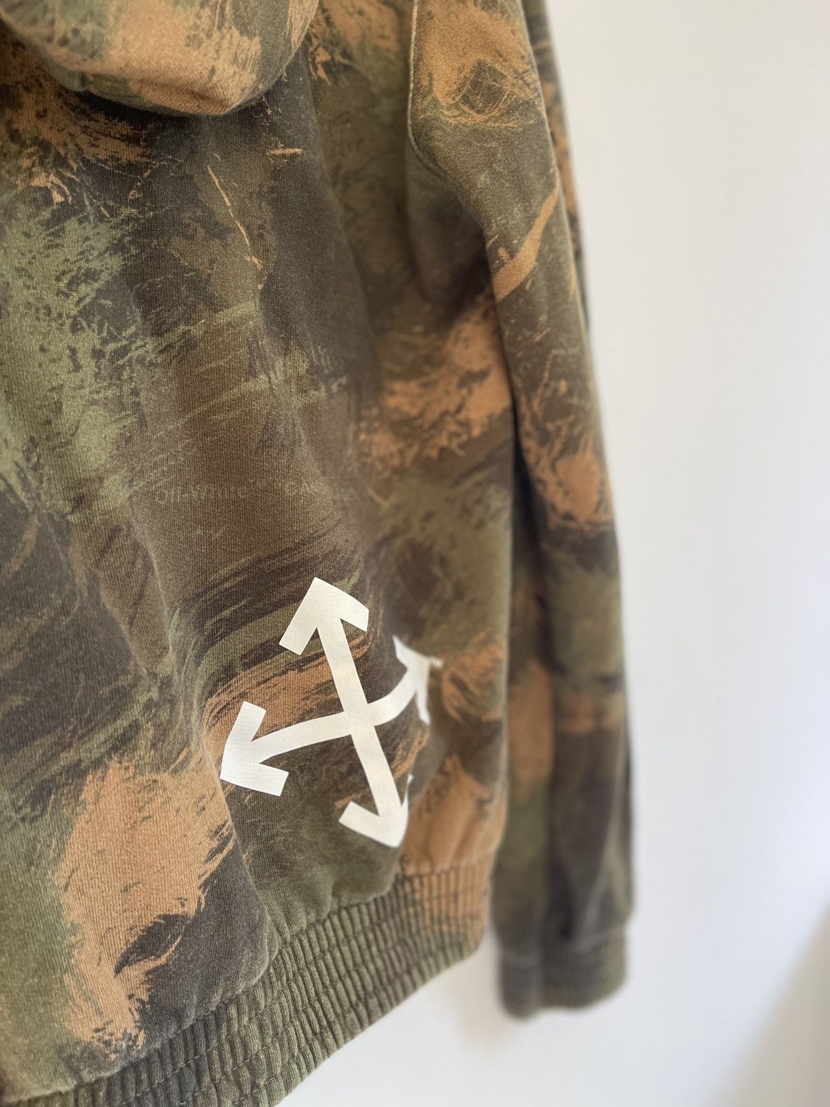 Off-White Off white camouflage zip up sweatshirt Size US S / EU 44-46 / 1 - 13 Thumbnail