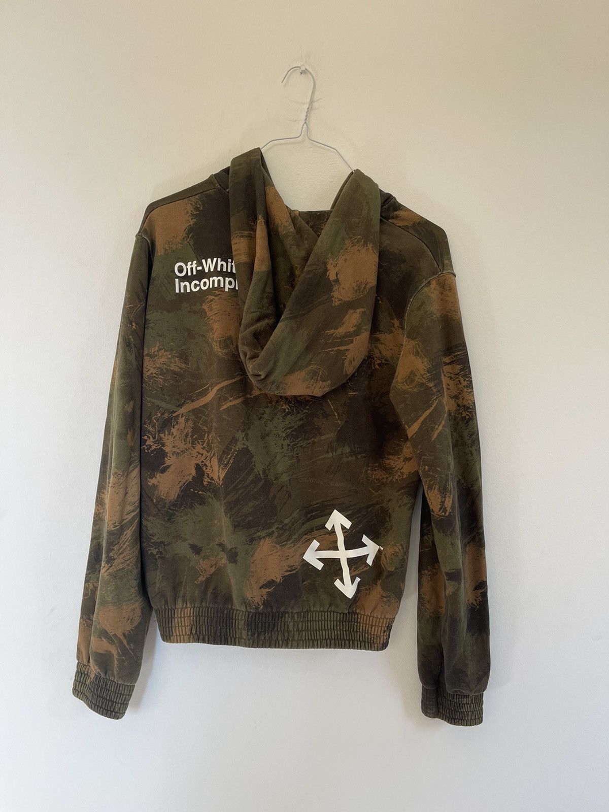 Off-White Off white camouflage zip up sweatshirt Size US S / EU 44-46 / 1 - 11 Thumbnail