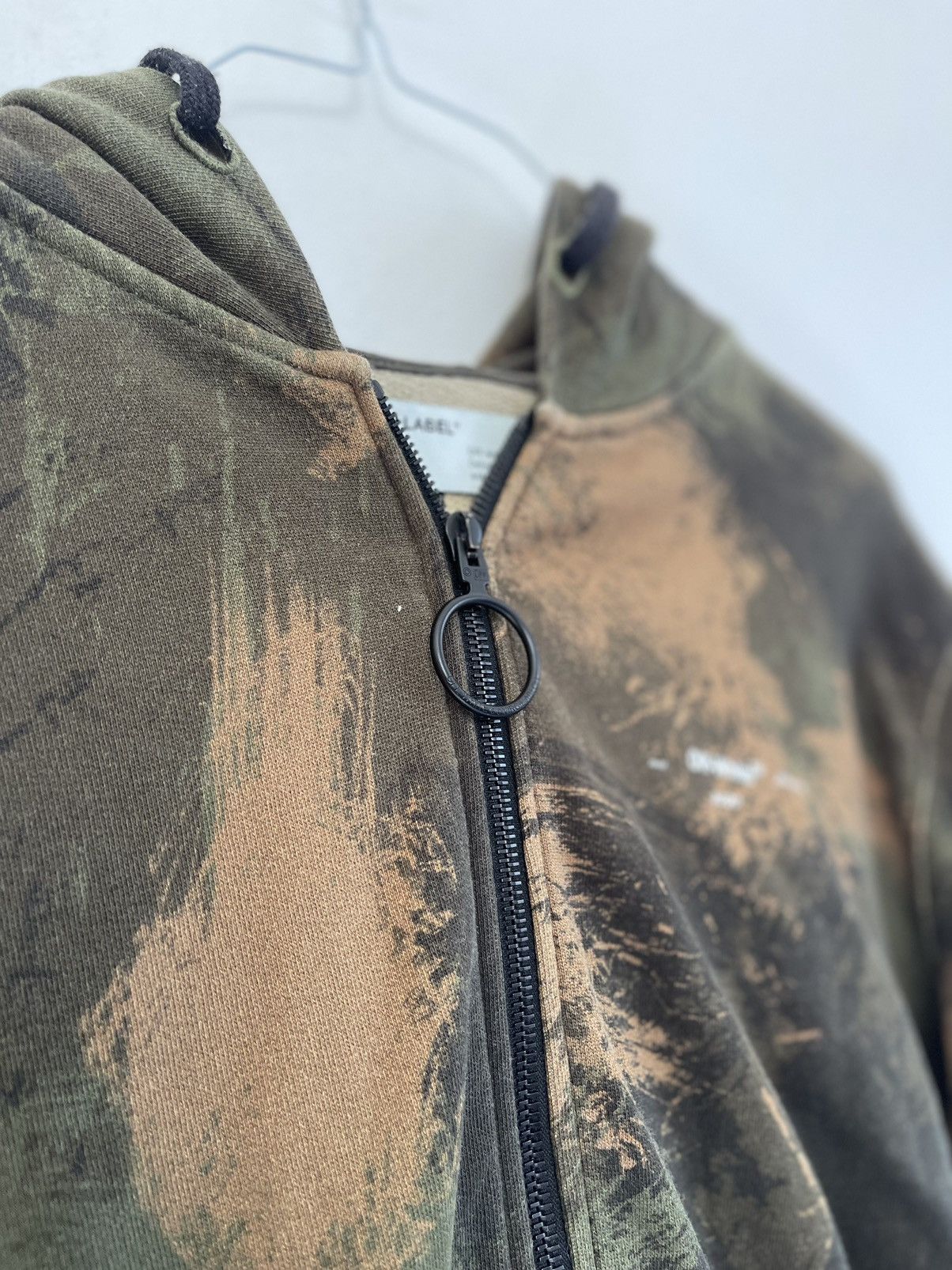 Off-White Off white camouflage zip up sweatshirt Size US S / EU 44-46 / 1 - 8 Thumbnail