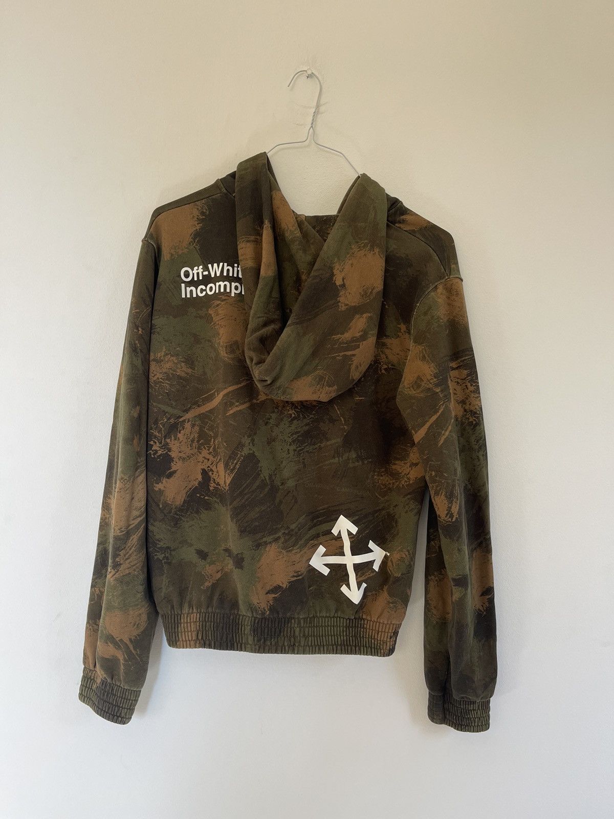 Off-White Off white camouflage zip up sweatshirt Size US S / EU 44-46 / 1 - 2 Thumbnail