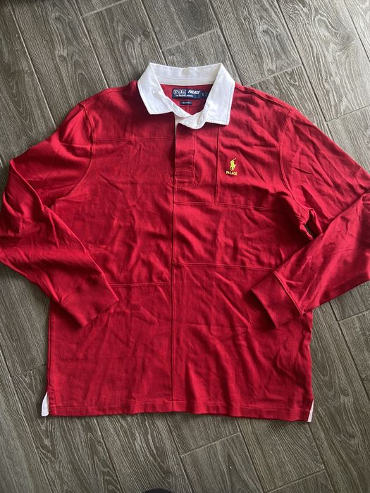 Polo Ralph Lauren Palace Ralph Lauren Pieced Paneled Rugby Polo