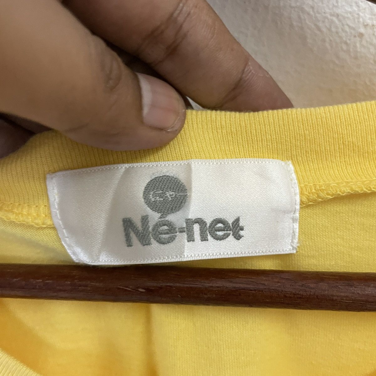 Issey Miyake Vintage Ne-net By Issey Miyake Big Logo Shirt Sleeve Tee Size M / US 6-8 / IT 42-44 - 5 Thumbnail
