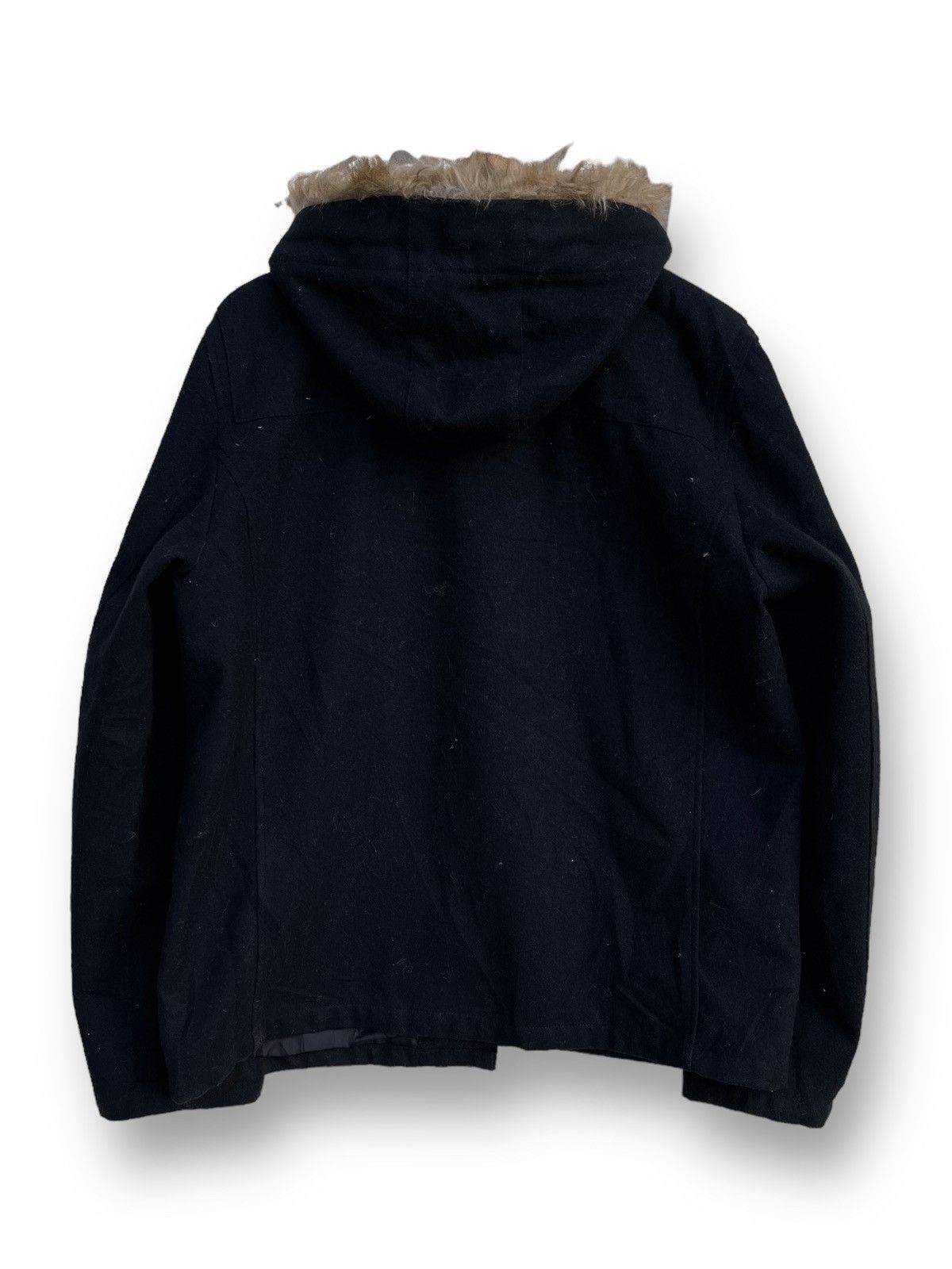 Woolrich Woolen Mills VINTAGE WOOLRICH DUFFLE JACKET WITH FAUX FUR HOOD Size US XL / EU 56 / 4 - 5 Thumbnail