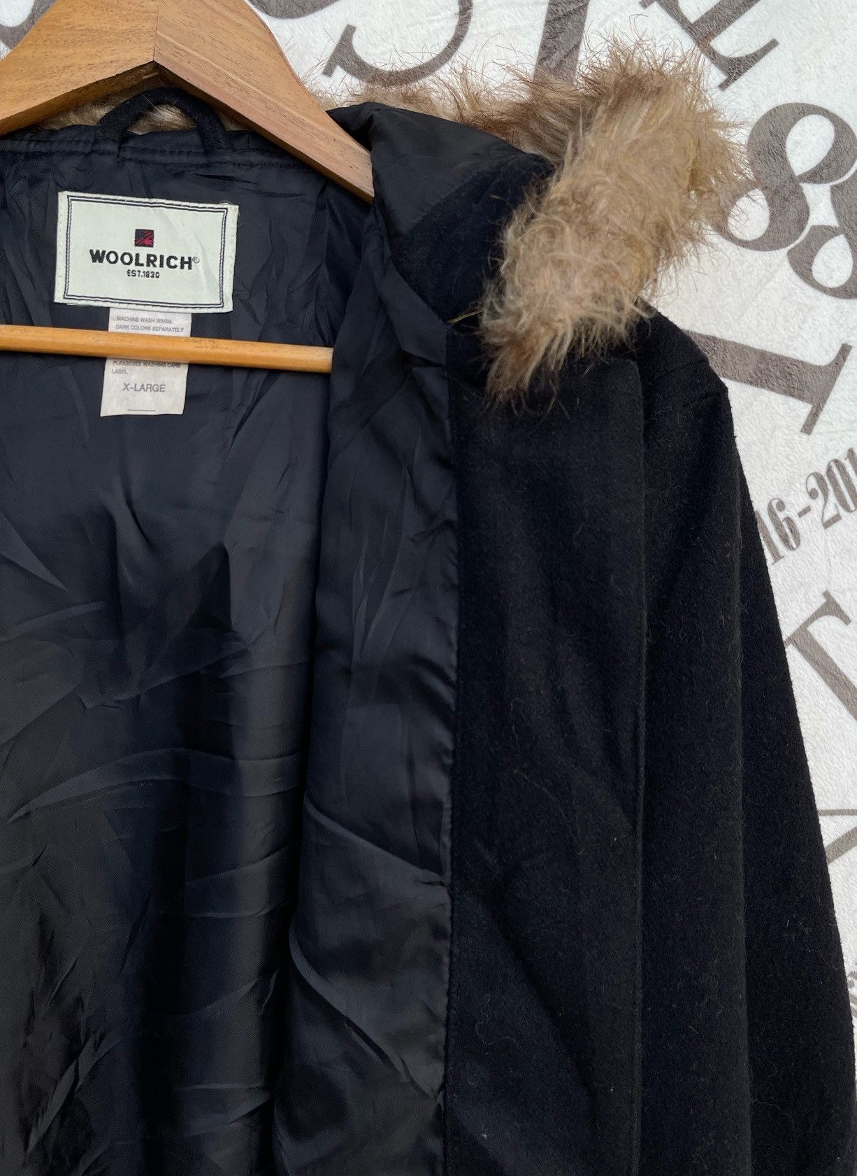 Woolrich Woolen Mills VINTAGE WOOLRICH DUFFLE JACKET WITH FAUX FUR HOOD Size US XL / EU 56 / 4 - 16 Thumbnail