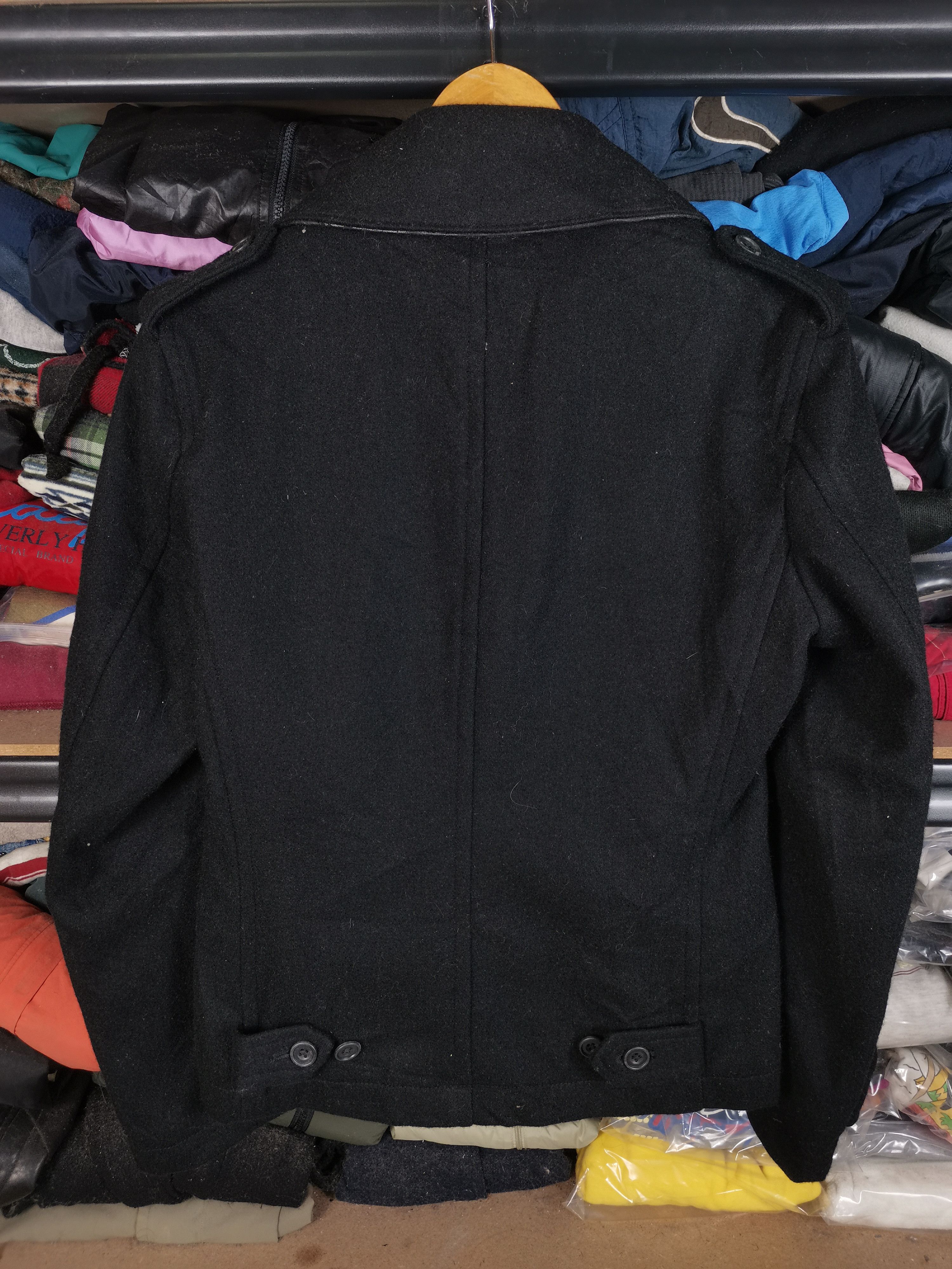 Tornado Mart Tornado Mart Japan Wool Peacoat Jacket Size US M / EU 48-50 / 2 - 2 Thumbnail