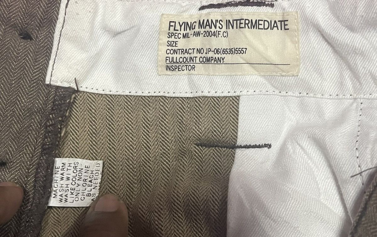 Other VINTAGE FULL COUNT PANTS ZIPPER DAUBLE POCKET Size US 32 / EU 48 - 6 Thumbnail