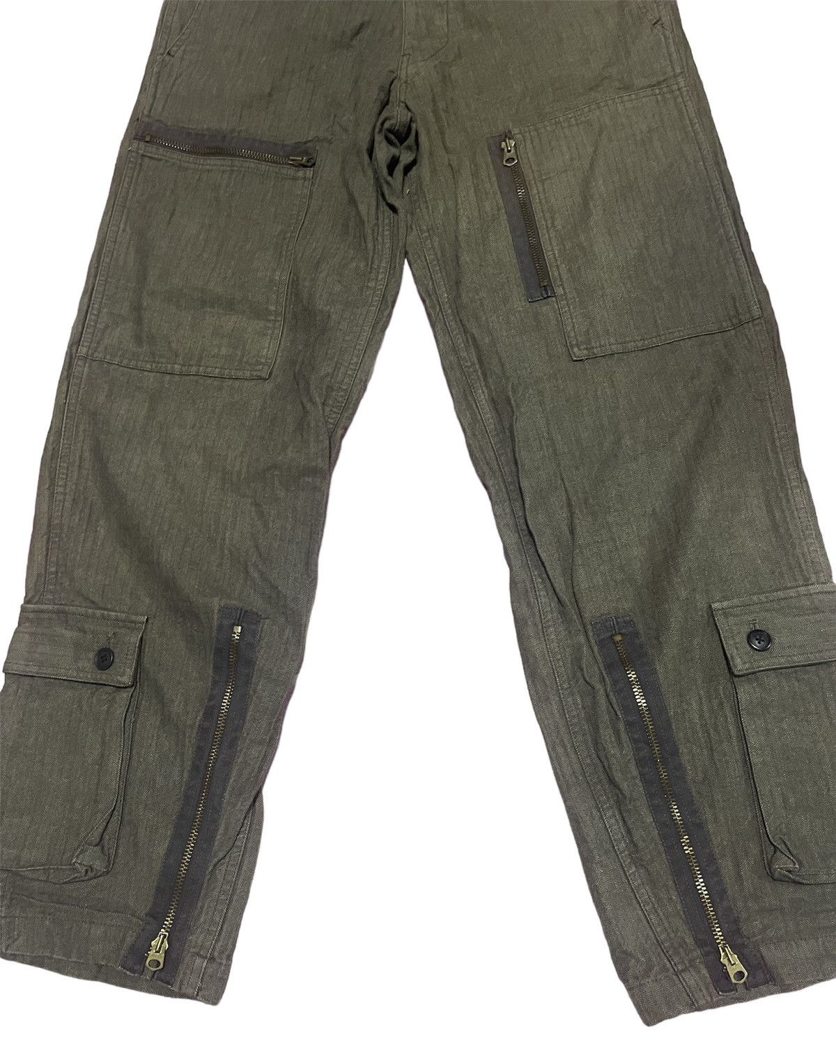 Other VINTAGE FULL COUNT PANTS ZIPPER DAUBLE POCKET Size US 32 / EU 48 - 3 Thumbnail