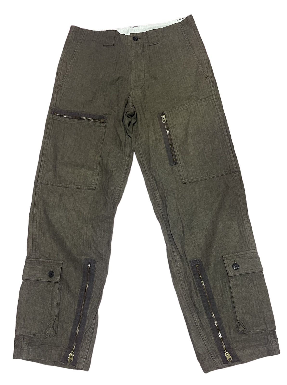 Other VINTAGE FULL COUNT PANTS ZIPPER DAUBLE POCKET Size US 32 / EU 48 - 1 Thumbnail