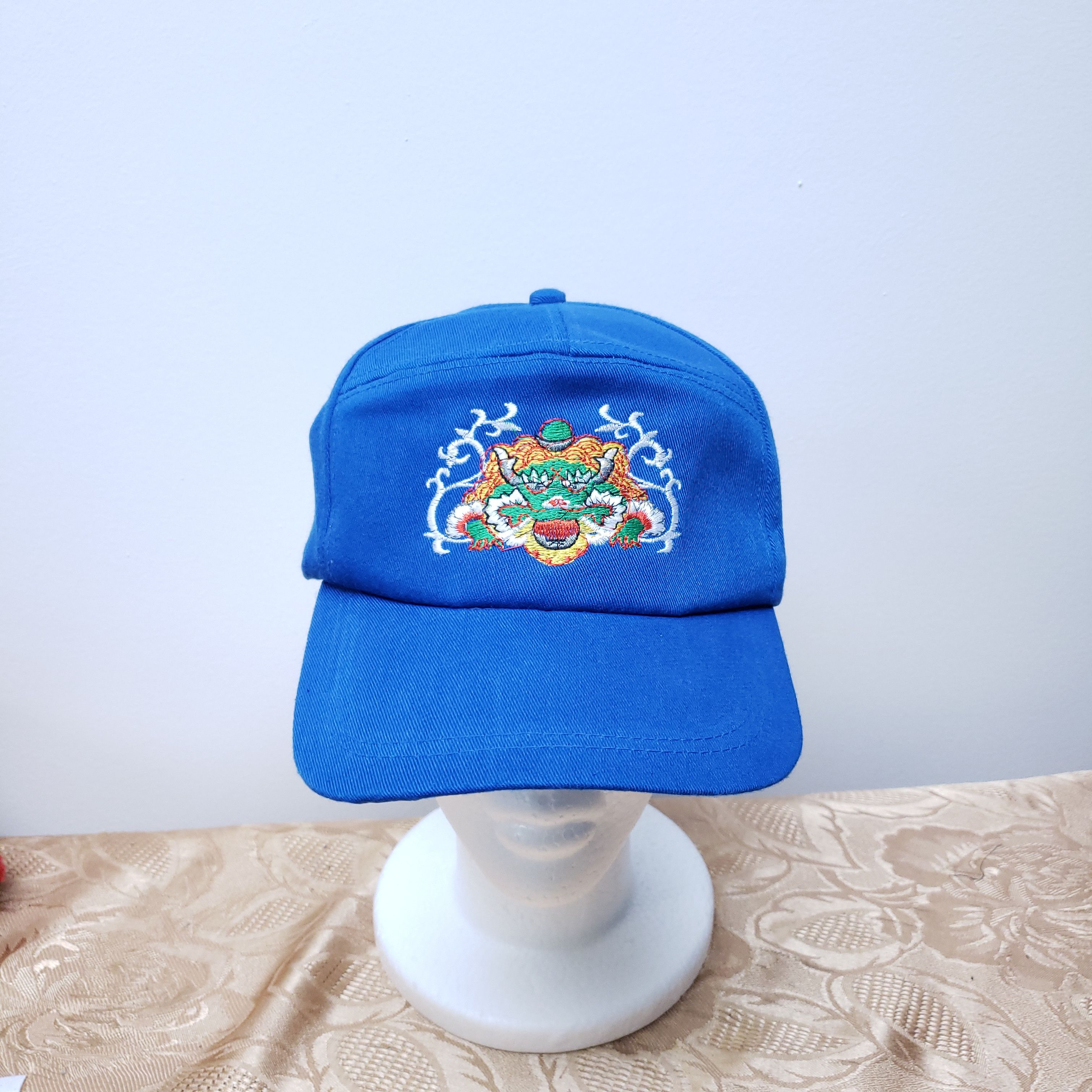 Vintage Vintage Chinese Dragon Embroidered Hat Size ONE SIZE - 5 Thumbnail