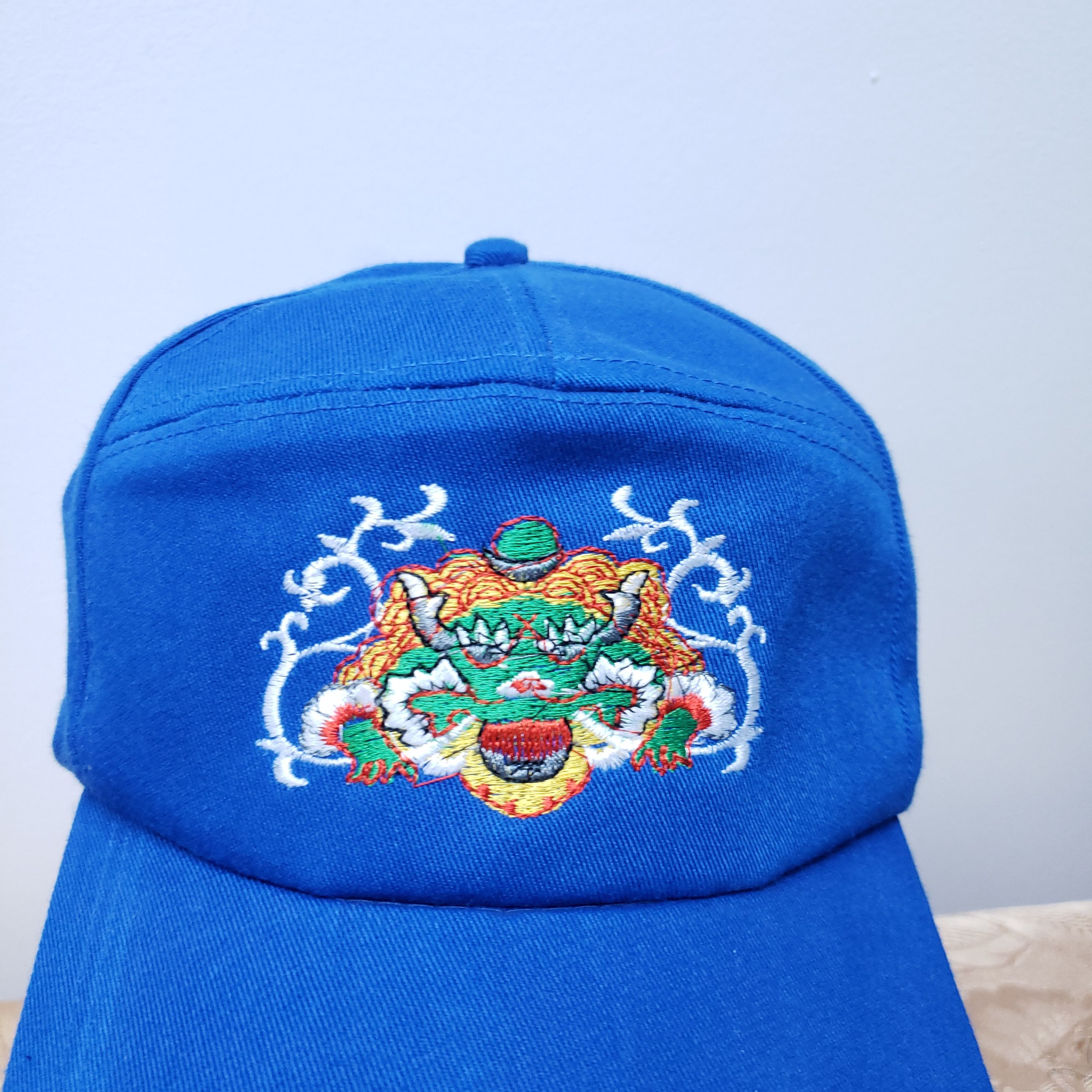Vintage Vintage Chinese Dragon Embroidered Hat Size ONE SIZE - 6 Thumbnail