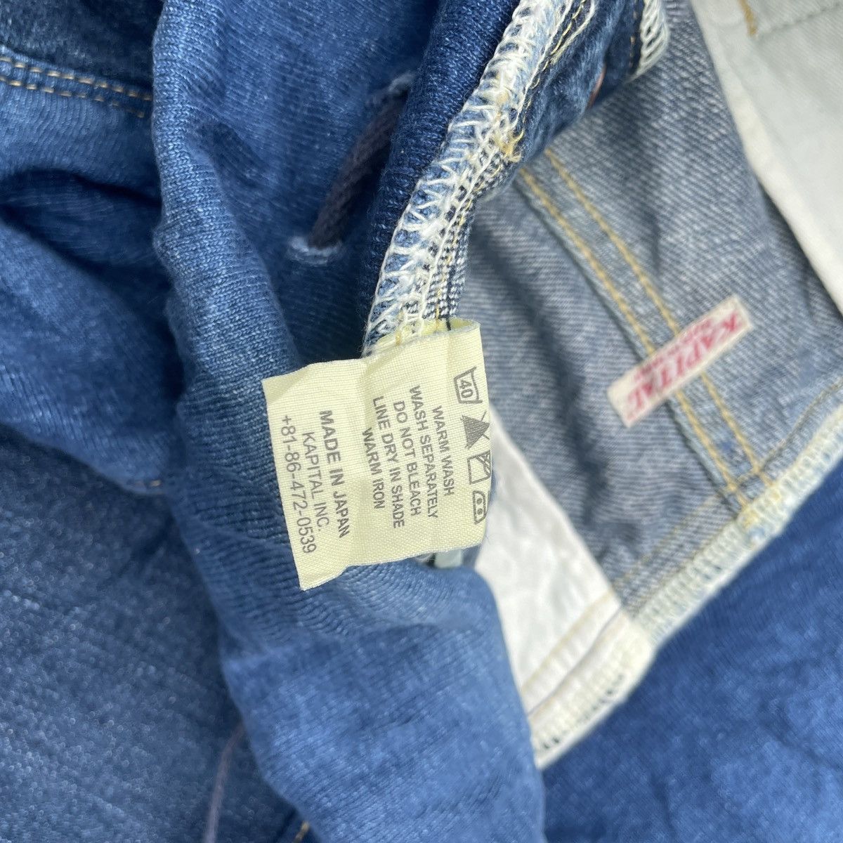 Kapital Vintage Kapital Trousers Denim Jeans Size US 34 / EU 50 - 7 Thumbnail