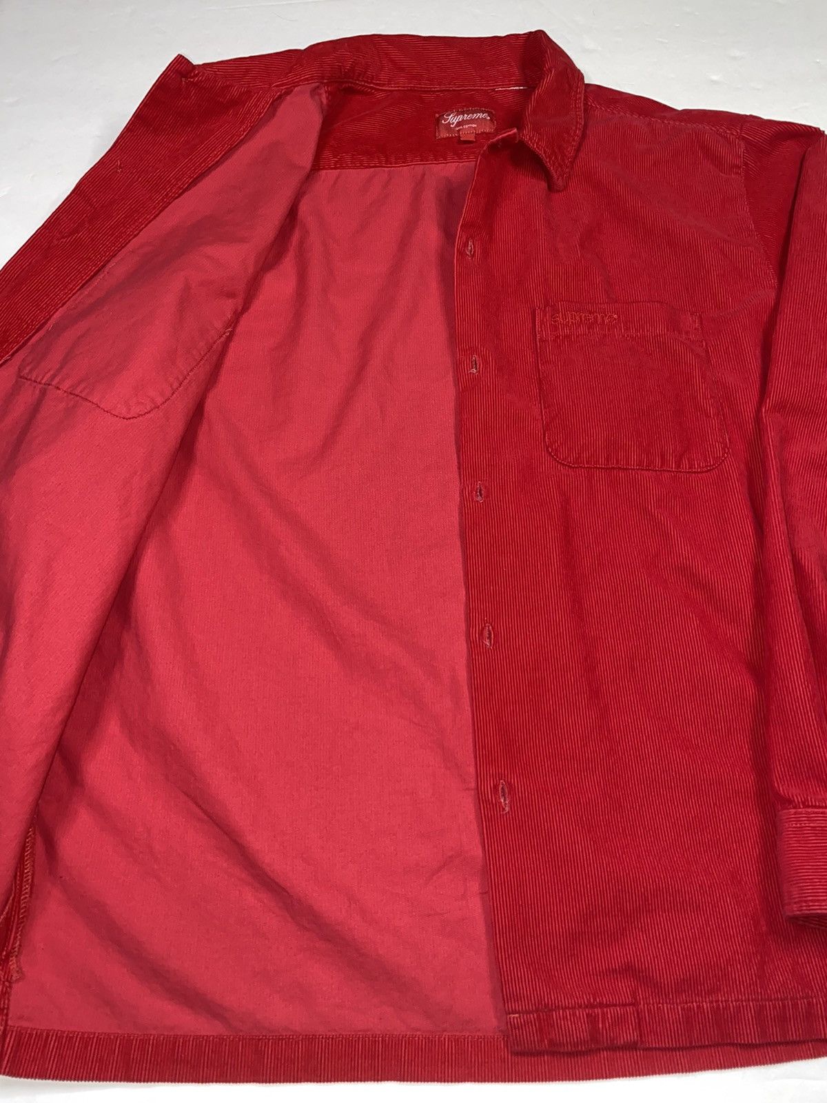 Supreme Supreme Corduroy Button Up Size US L / EU 52-54 / 3 - 3 Thumbnail