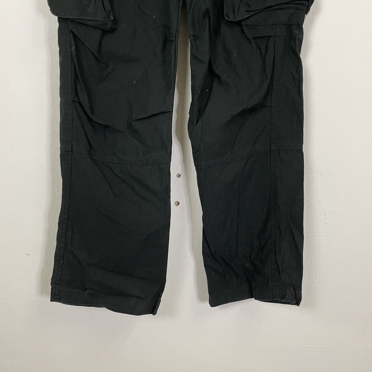 Japanese Brand Unbraded Utility Multipocket Patchwork Sashiko Cargo Pants Size US 29 - 5 Thumbnail
