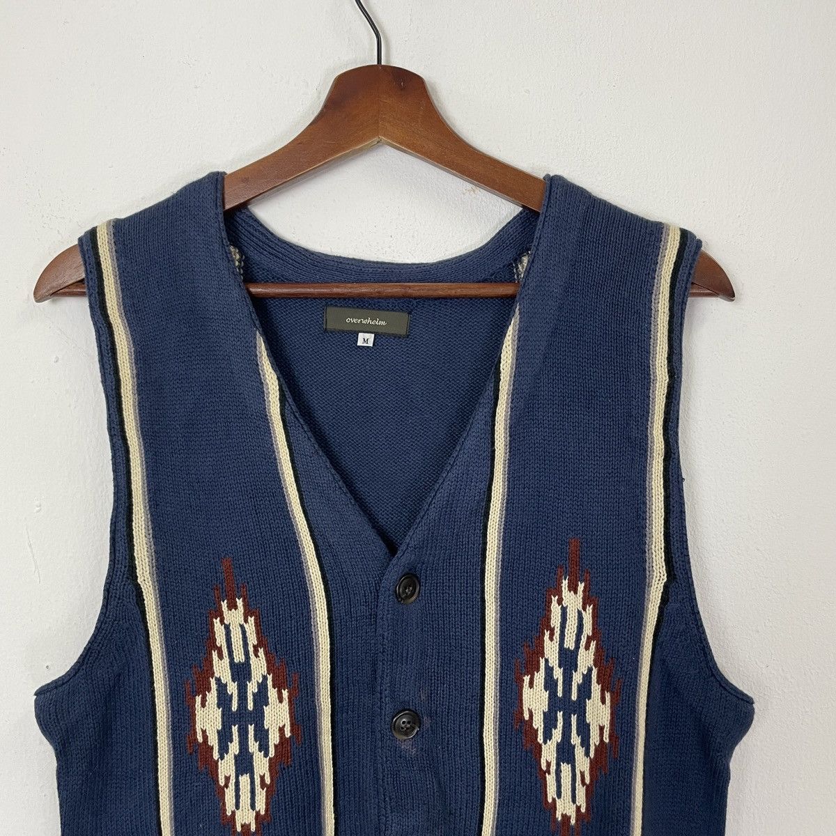 Aran Isles Knitwear Vintage Overwhelm Aztex Navajo Sleeveless Knitwear Size US M / EU 48-50 / 2 - 3 Thumbnail