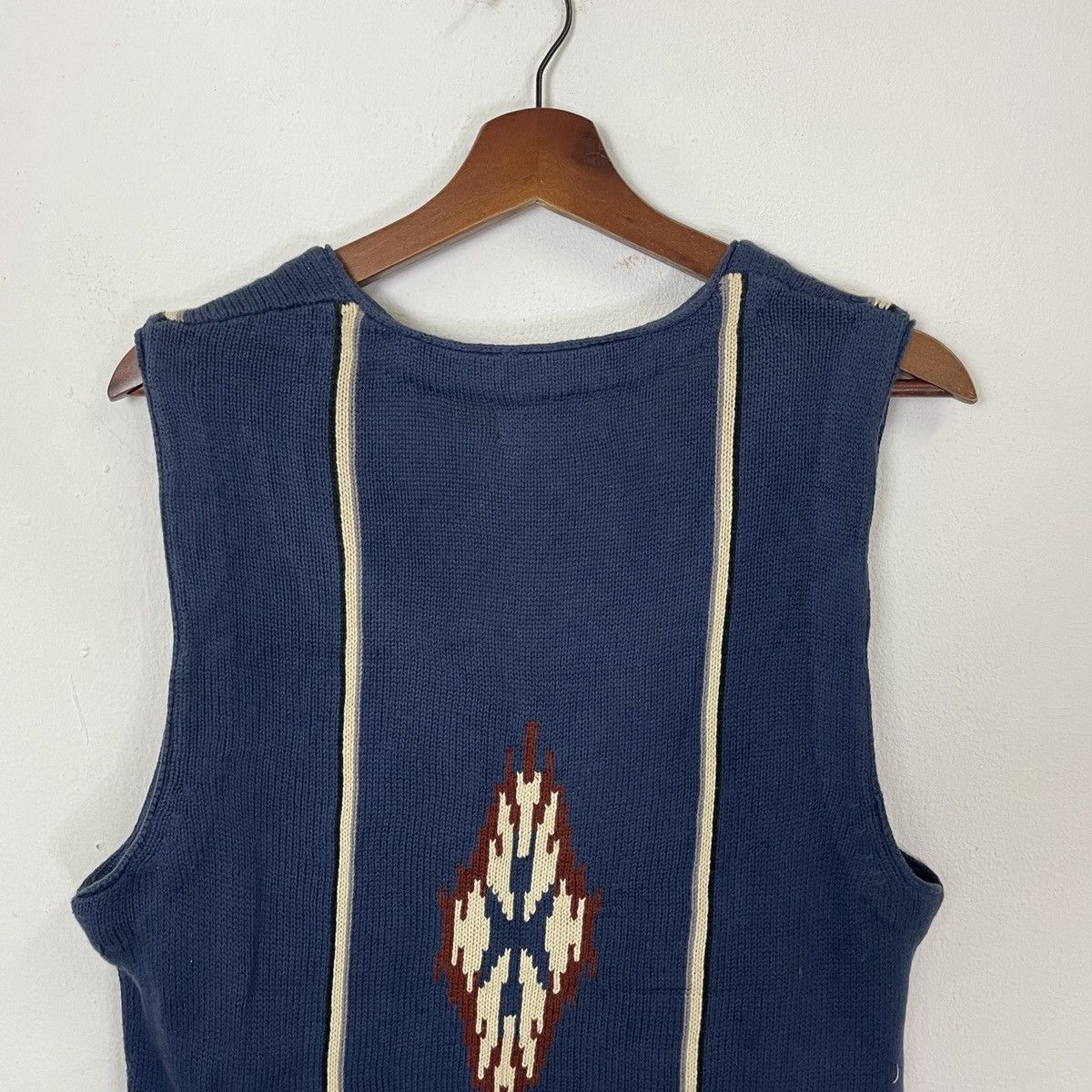 Aran Isles Knitwear Vintage Overwhelm Aztex Navajo Sleeveless Knitwear Size US M / EU 48-50 / 2 - 9 Thumbnail