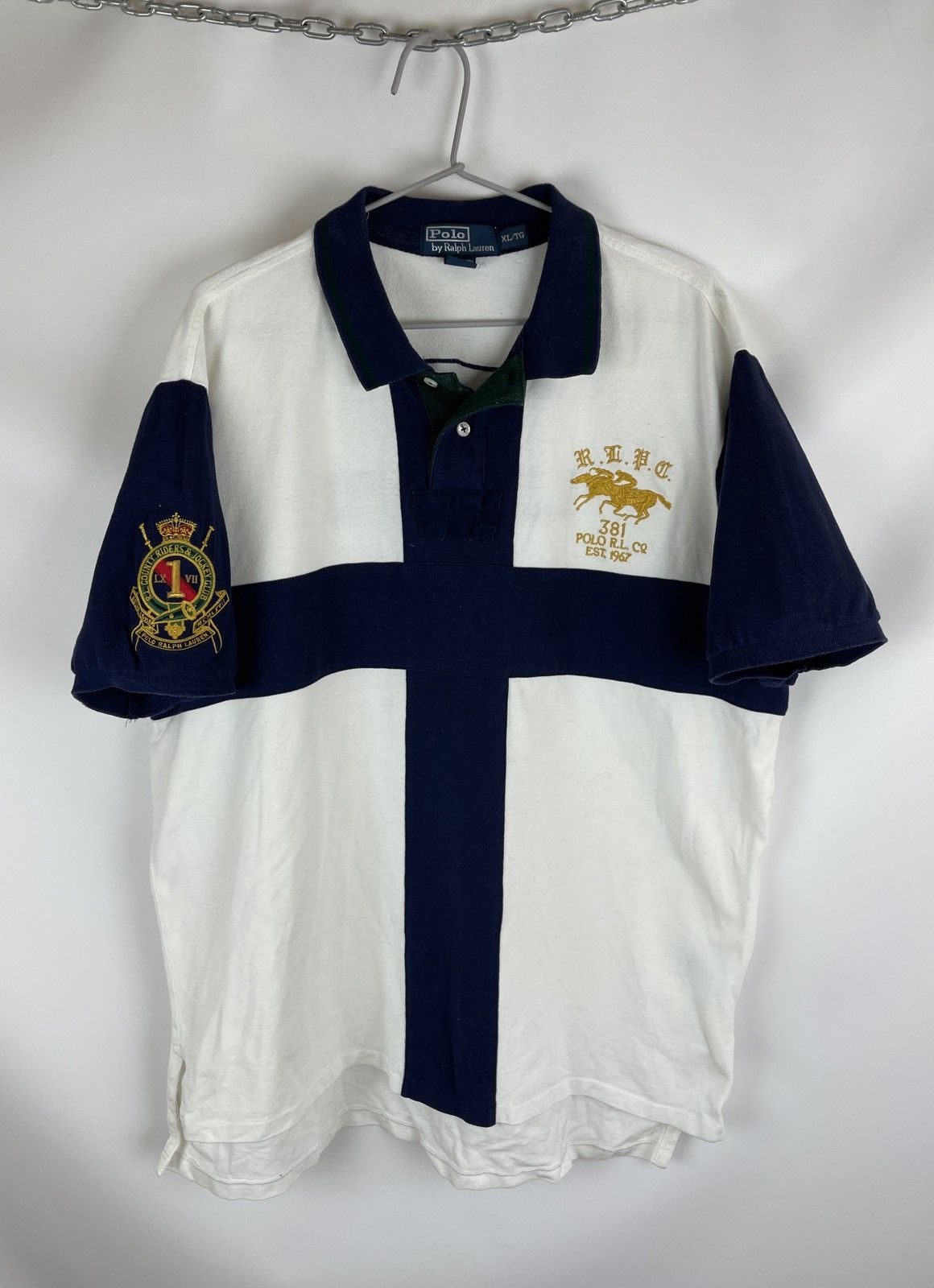Polo Ralph Lauren vintage county riders polo tee shirt