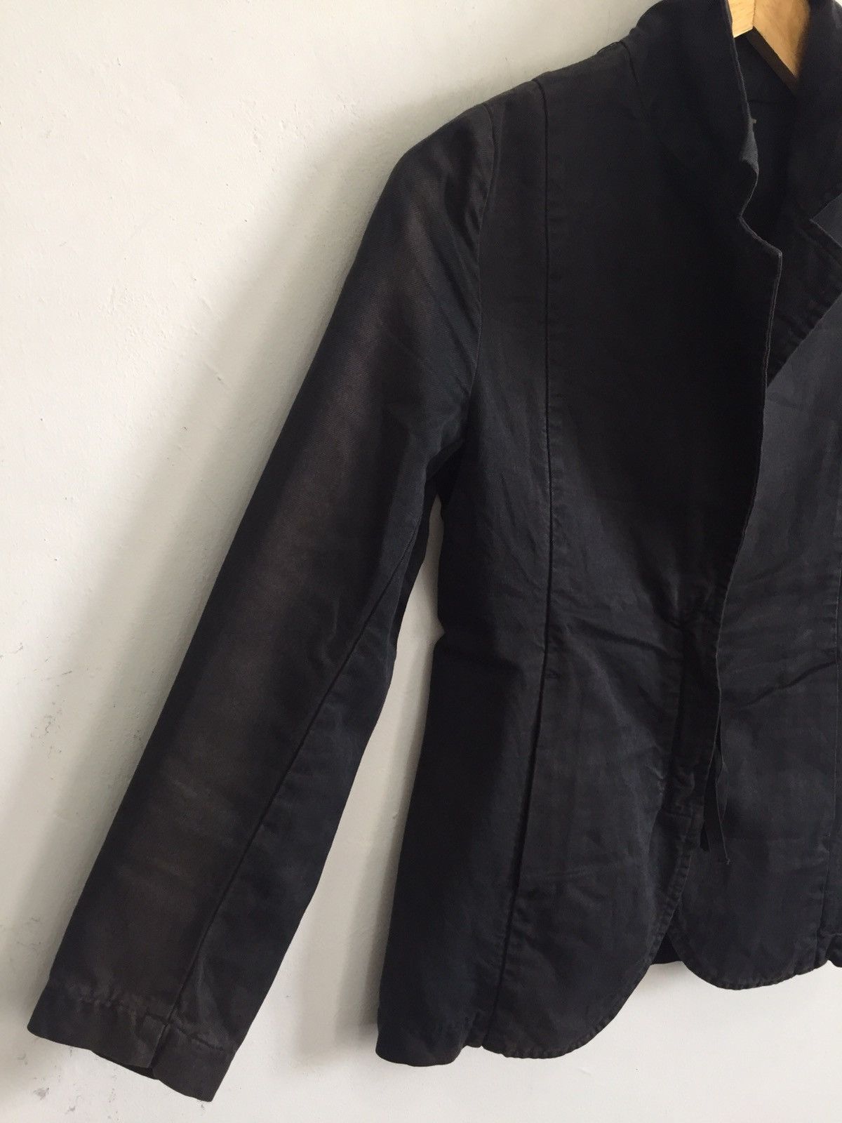 Maison Margiela OG Maison Margiela Black Artisanal Faded Jacket Size US XS / EU 42 / 0 - 7 Thumbnail