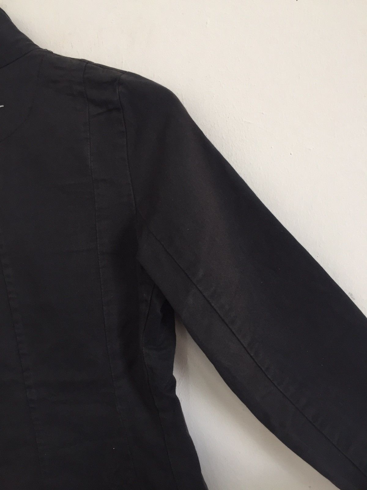 Maison Margiela OG Maison Margiela Black Artisanal Faded Jacket Size US XS / EU 42 / 0 - 9 Thumbnail