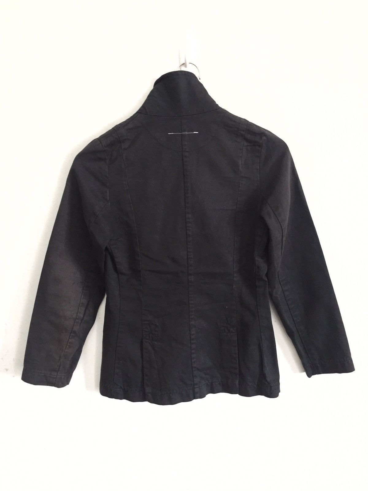 Maison Margiela OG Maison Margiela Black Artisanal Faded Jacket Size US XS / EU 42 / 0 - 2 Thumbnail
