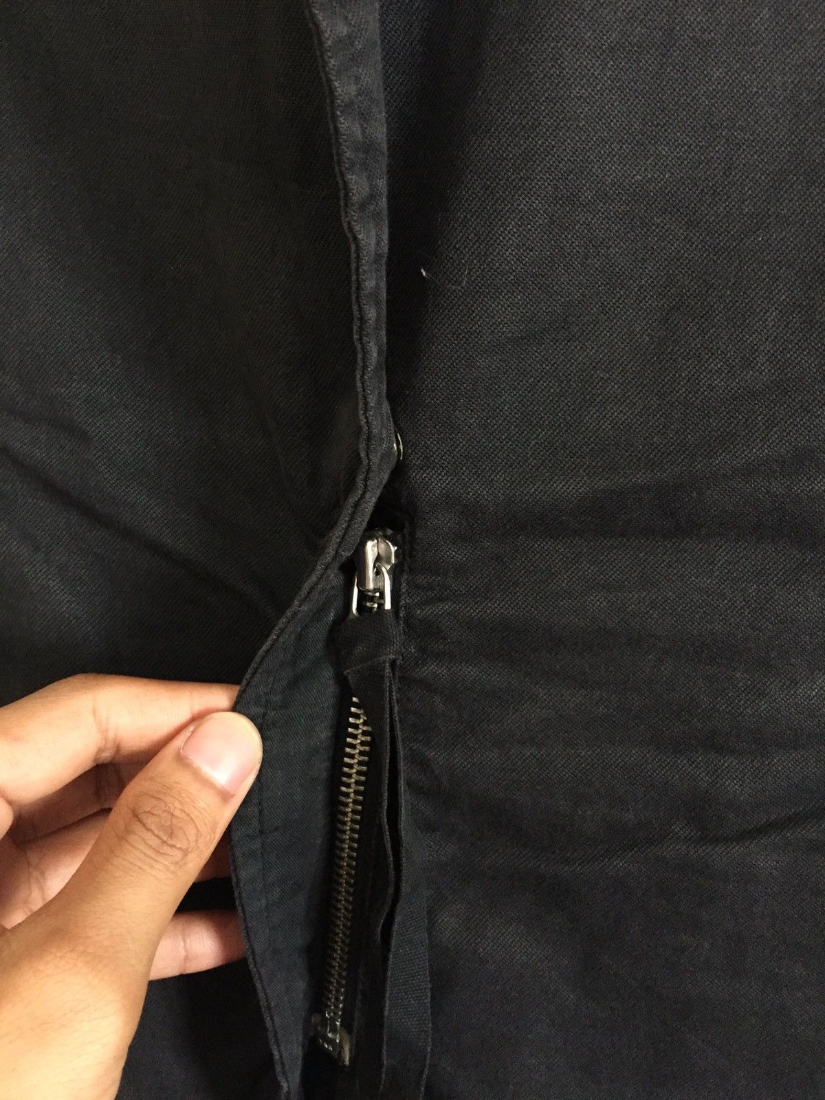Maison Margiela OG Maison Margiela Black Artisanal Faded Jacket Size US XS / EU 42 / 0 - 3 Thumbnail