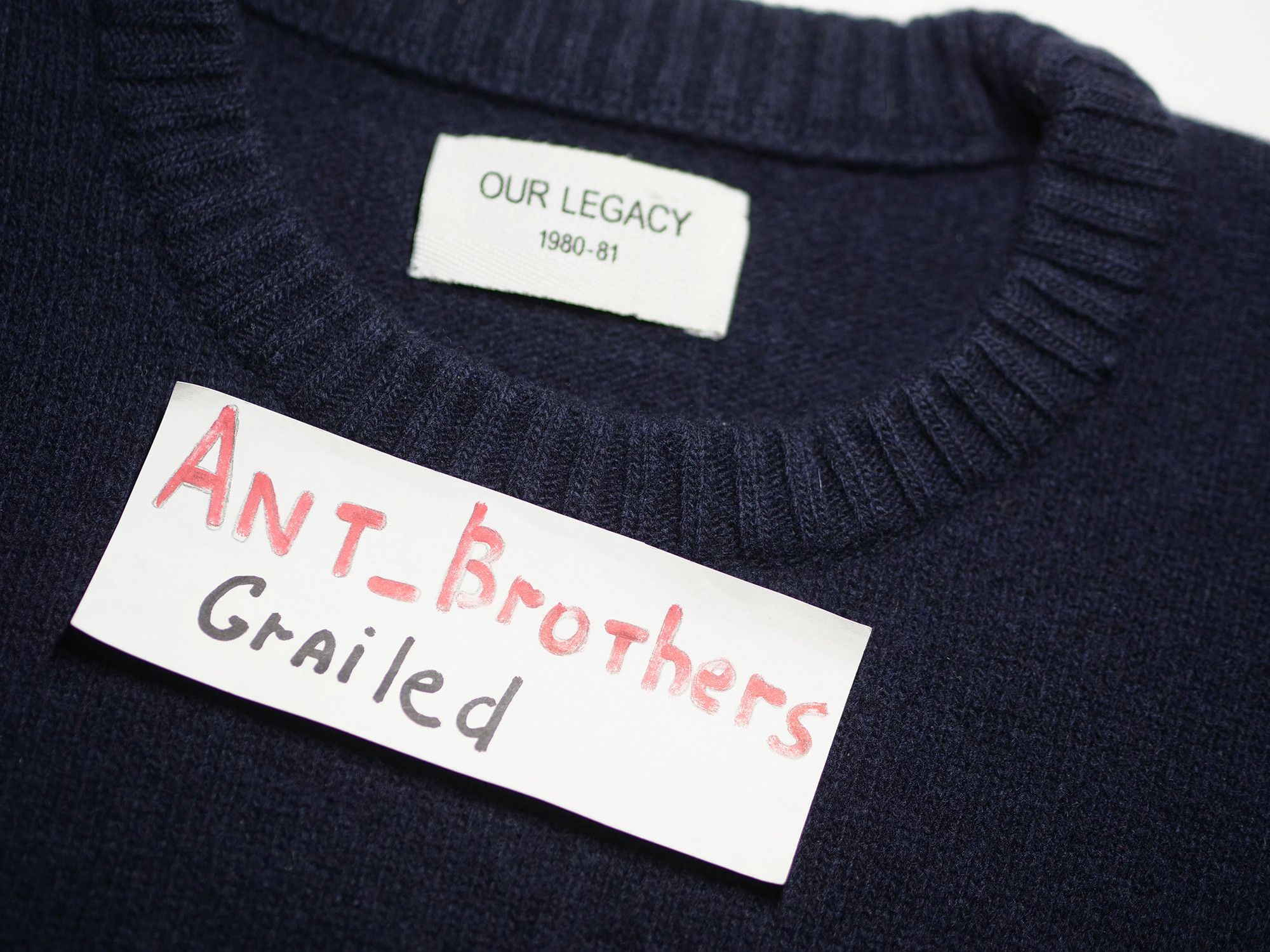 Our Legacy Our Legacy 1980-81 wool sweater Size US S / EU 44-46 / 1 - 5 Thumbnail