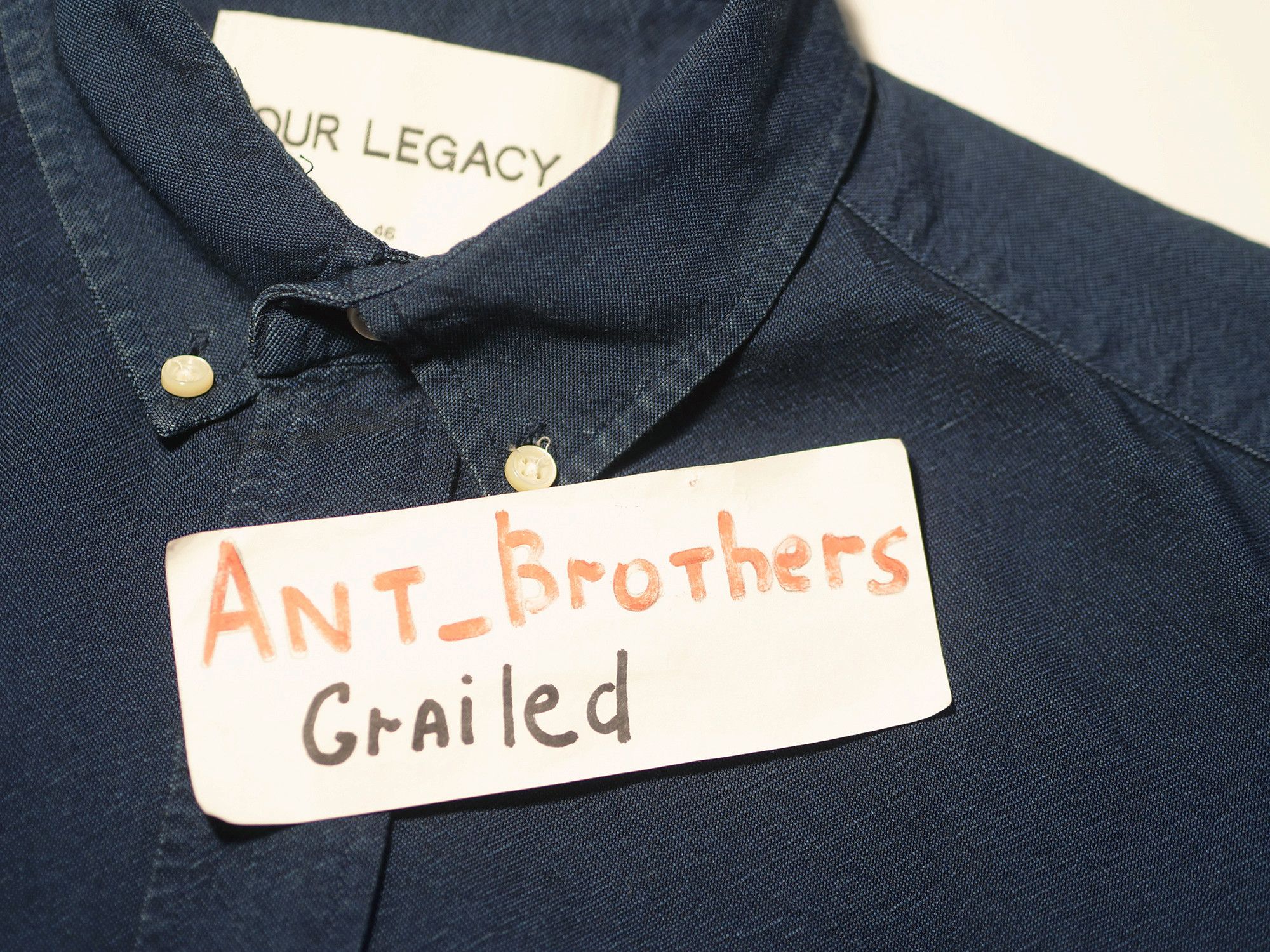 Our Legacy Our Legacy Rinse Wash shirt Size US S / EU 44-46 / 1 - 8 Thumbnail