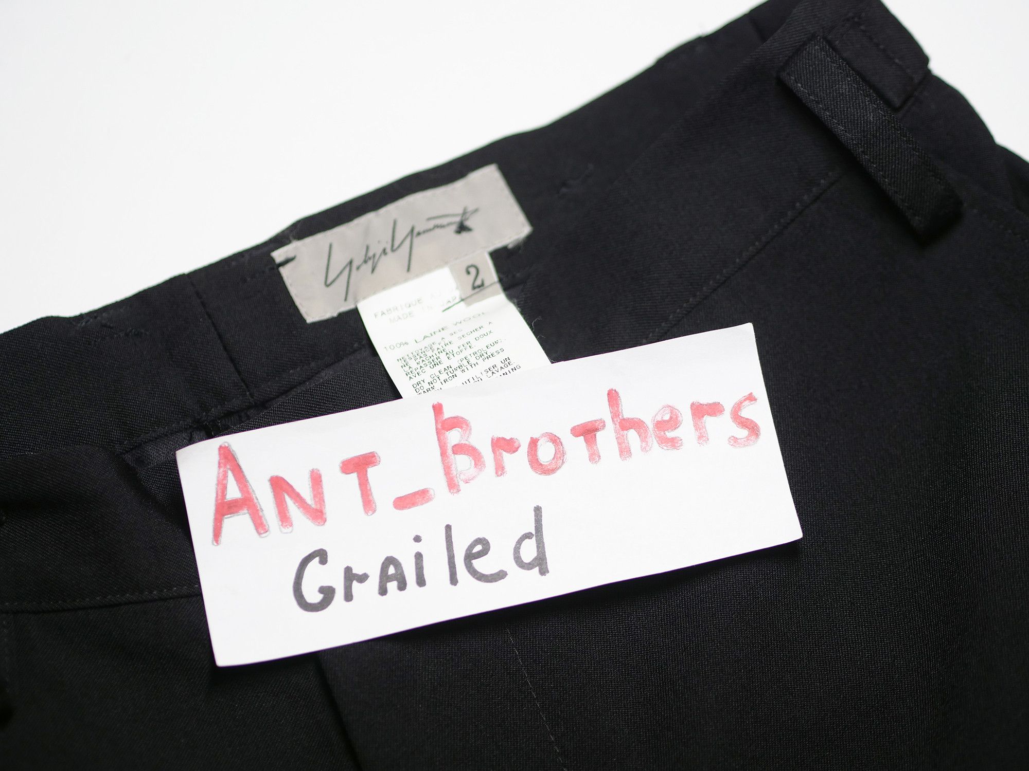 Yohji Yamamoto Yohji Yamamoto made in Japan pants Size US 28 / EU 44 - 10 Thumbnail