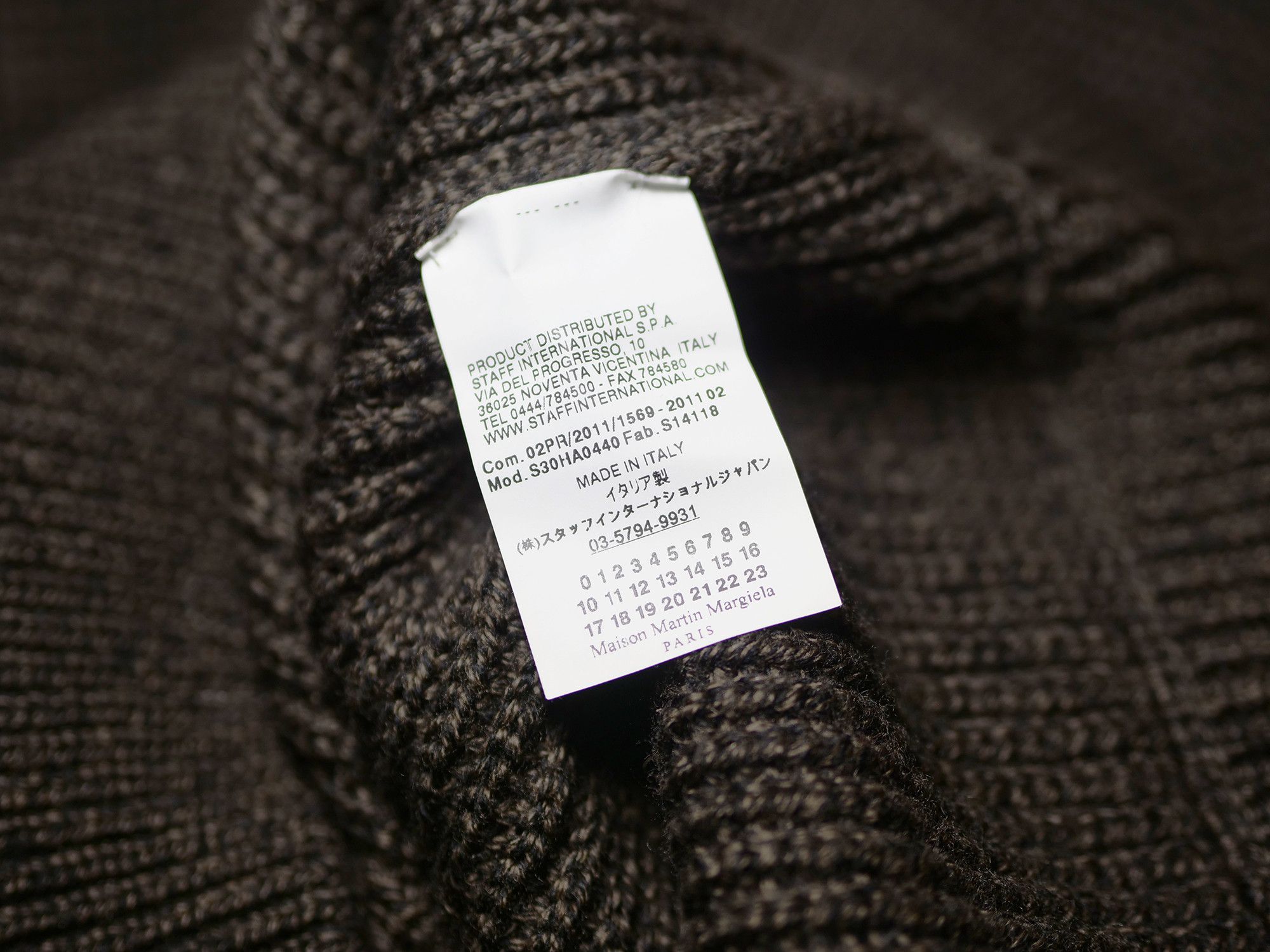 Maison Margiela Maison Martin Margiela Paris lana wool sweater Size US M / EU 48-50 / 2 - 5 Thumbnail