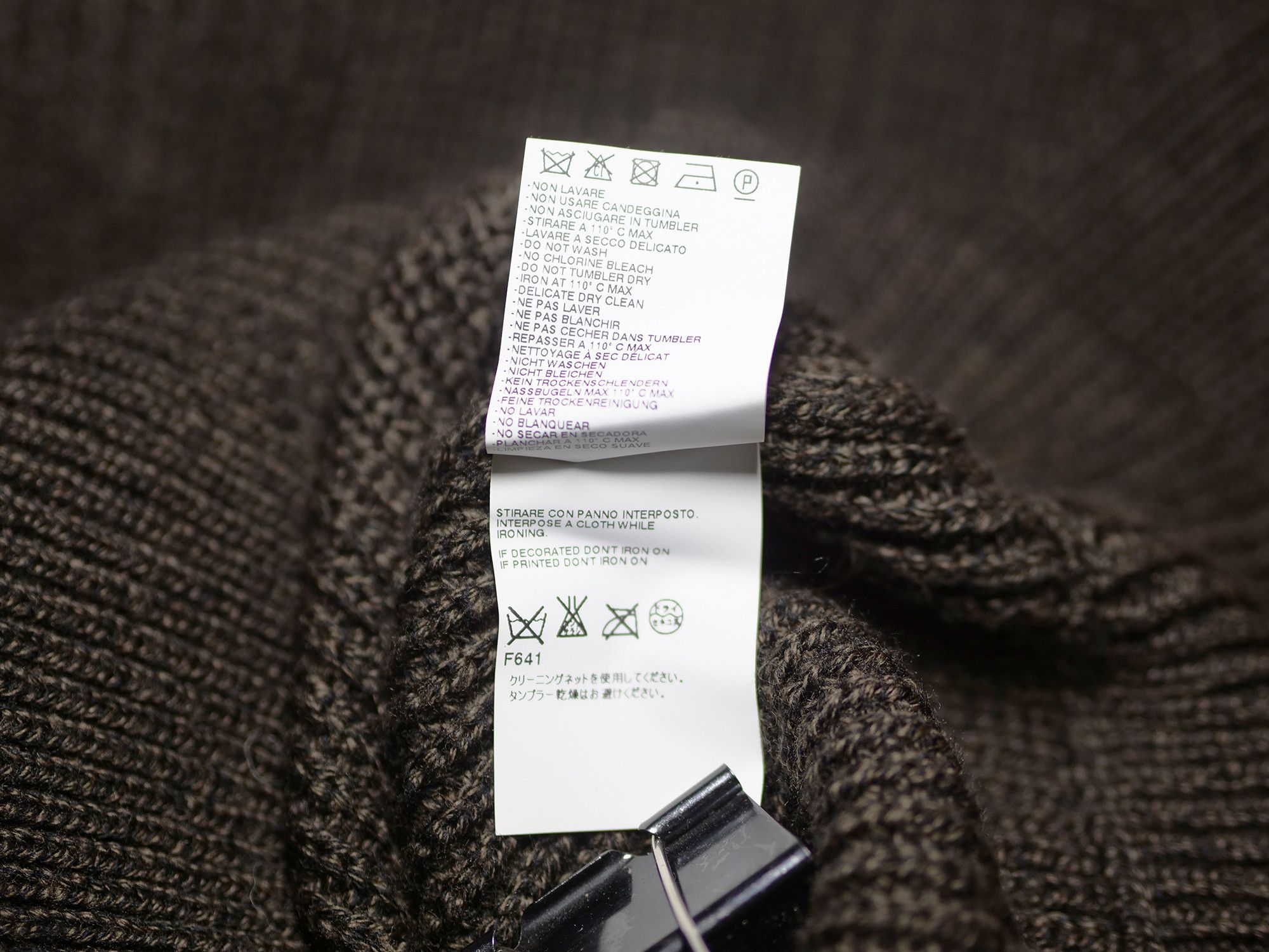 Maison Margiela Maison Martin Margiela Paris lana wool sweater Size US M / EU 48-50 / 2 - 6 Thumbnail