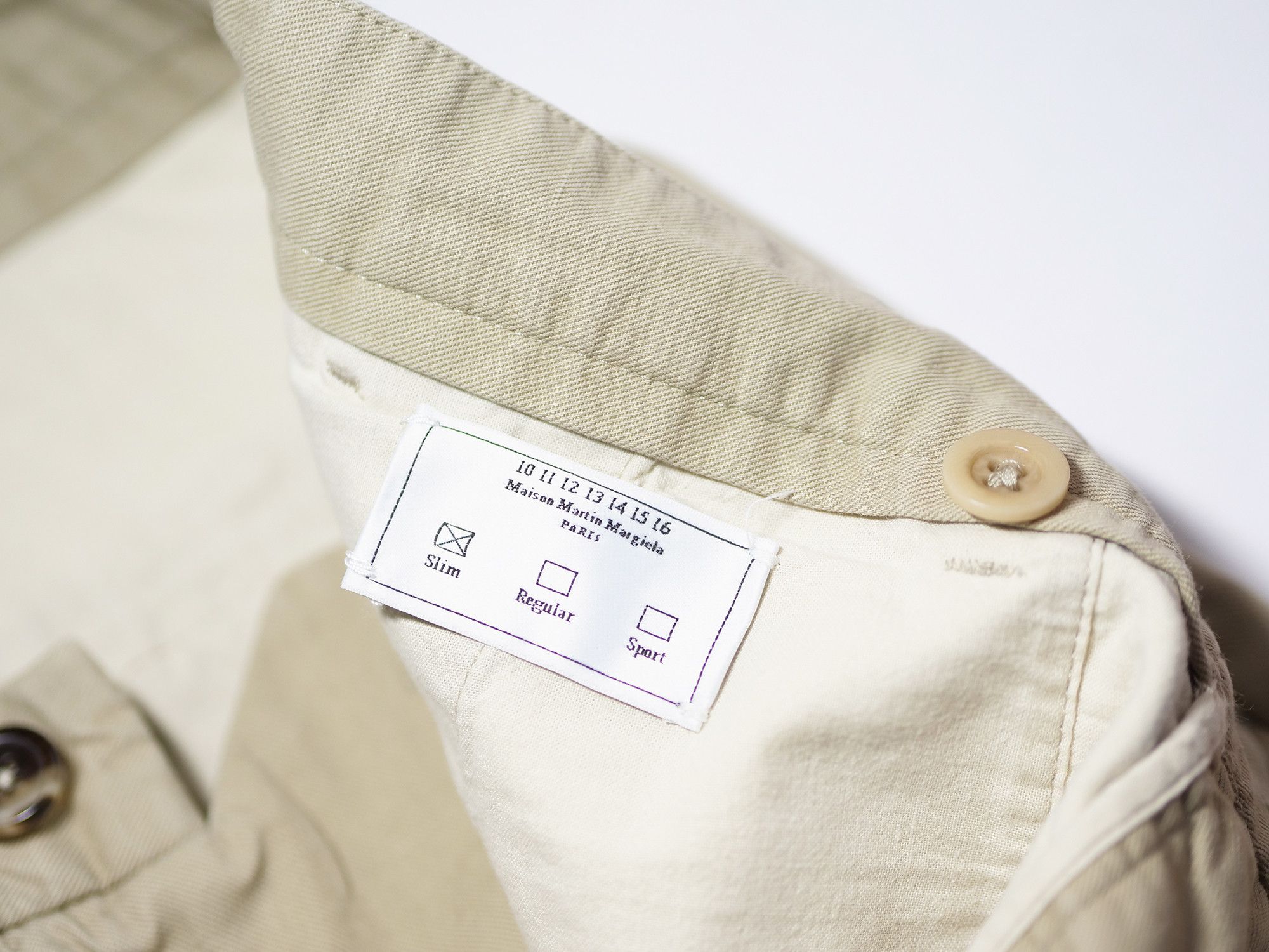 Maison Margiela Maison Margiela Paris cotton / linen slim pants Size US 30 / EU 46 - 4 Thumbnail