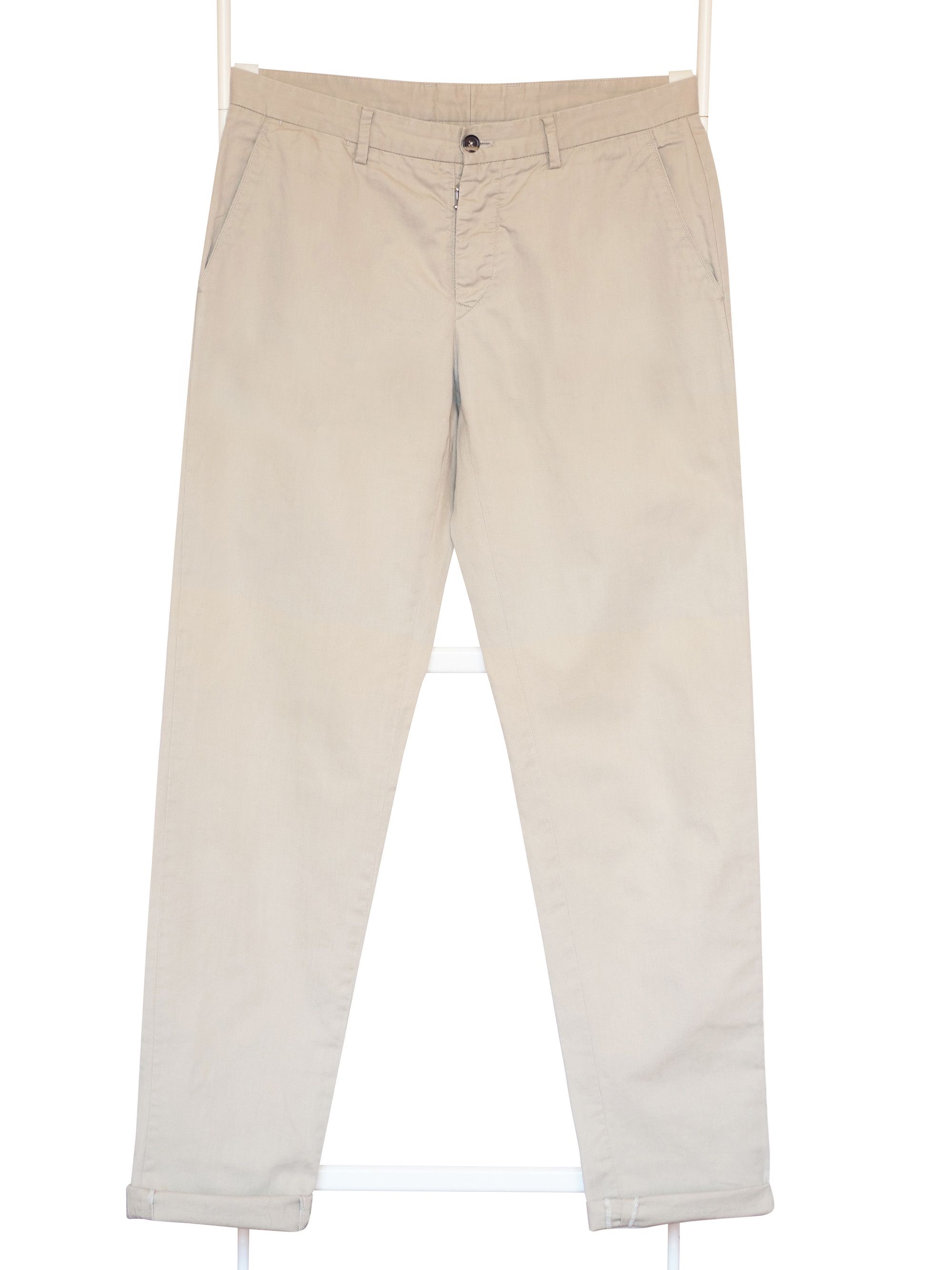Maison Margiela Maison Margiela Paris cotton / linen slim pants Size US 30 / EU 46 - 1 Thumbnail