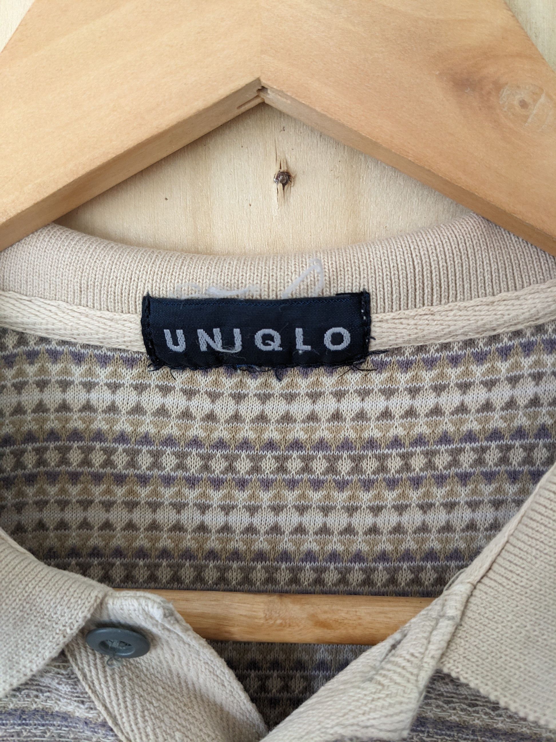 Japanese Brand × Uniqlo × Vintage Vintage Uniqlo Polo Shirt Native Style Size US M / EU 48-50 / 2 - 4 Thumbnail