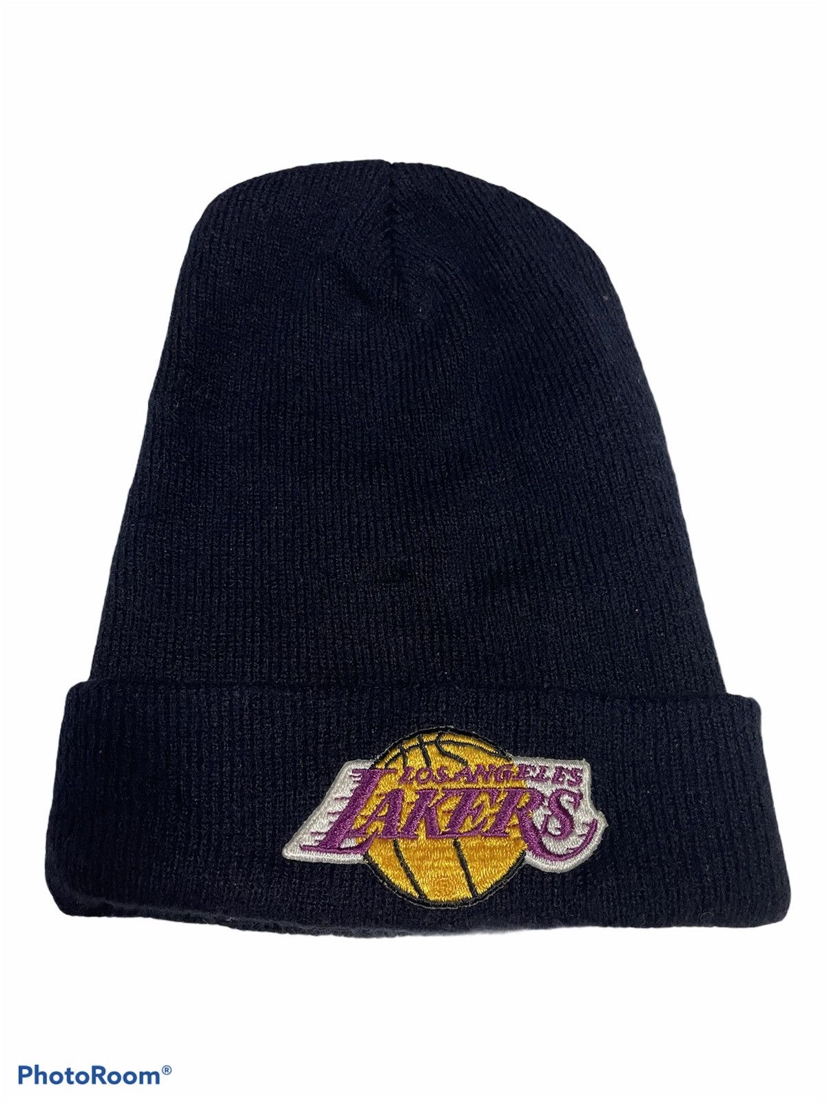 NBA LAKERS LOS ANGELES BLACK SNOW CAP Size ONE SIZE - 1 Thumbnail