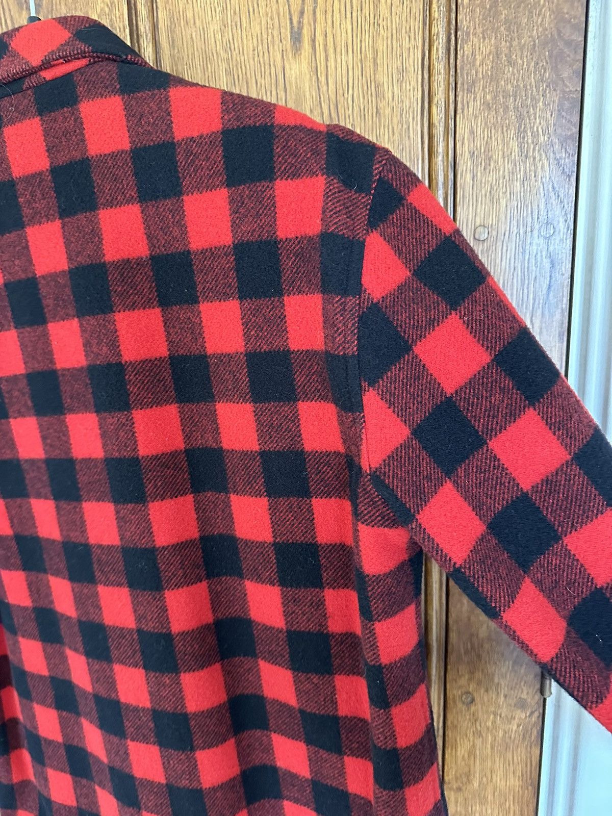 Saint Laurent Paris FW15 Saint Laurent 💯% wool red black Flannel jacket Hedi Size US S / EU 44-46 / 1 - 24 Thumbnail